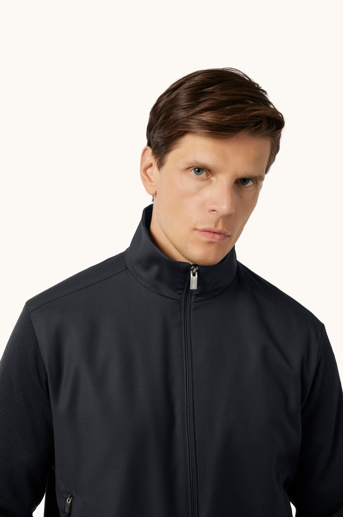 Merino Extrafine Hybrid in Loro Piana 16311249 - Donkerblauw