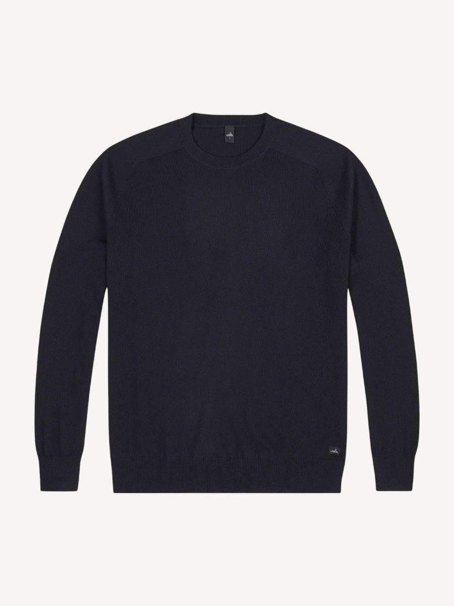 Hill Crewneck Pullover - Donkerblauw