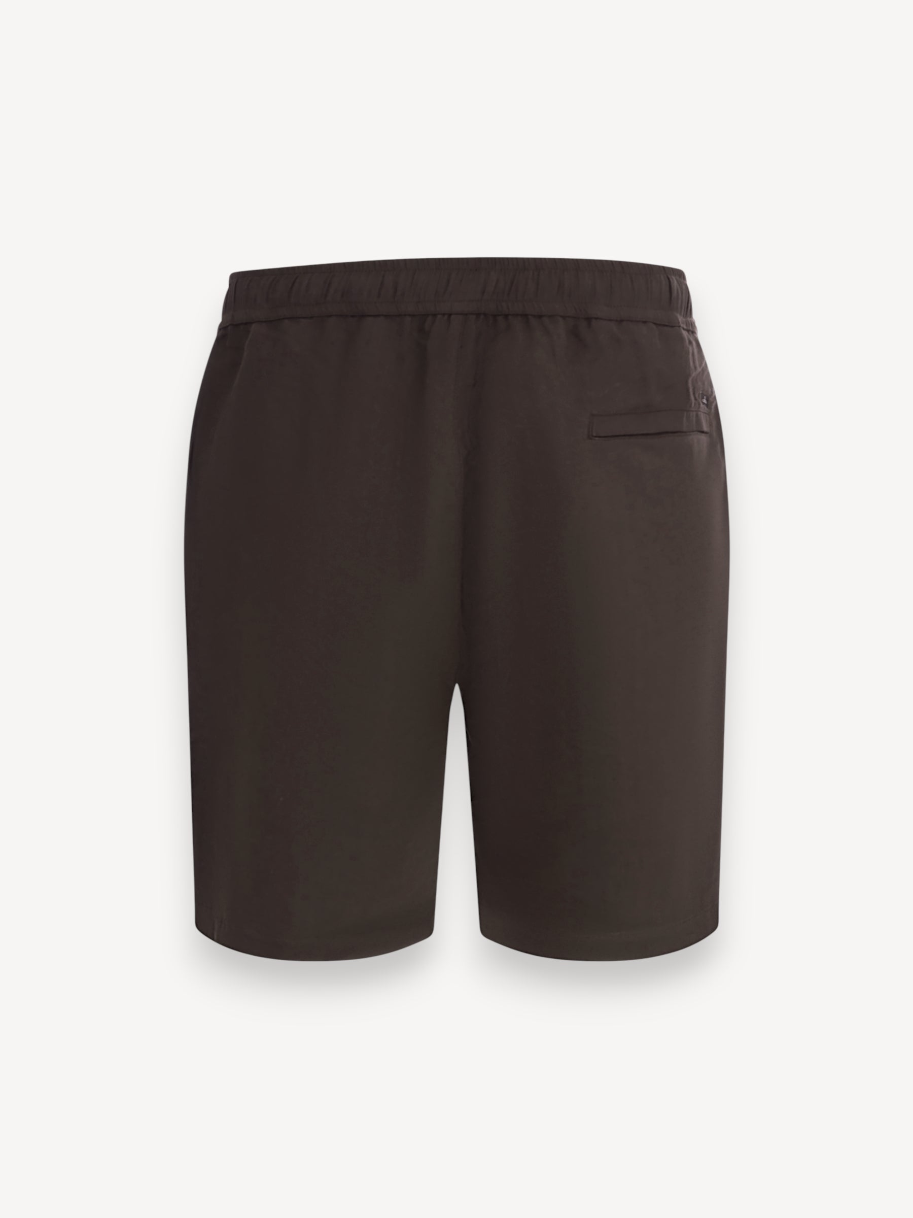 Carl Linnen Shorts - Dark Brown