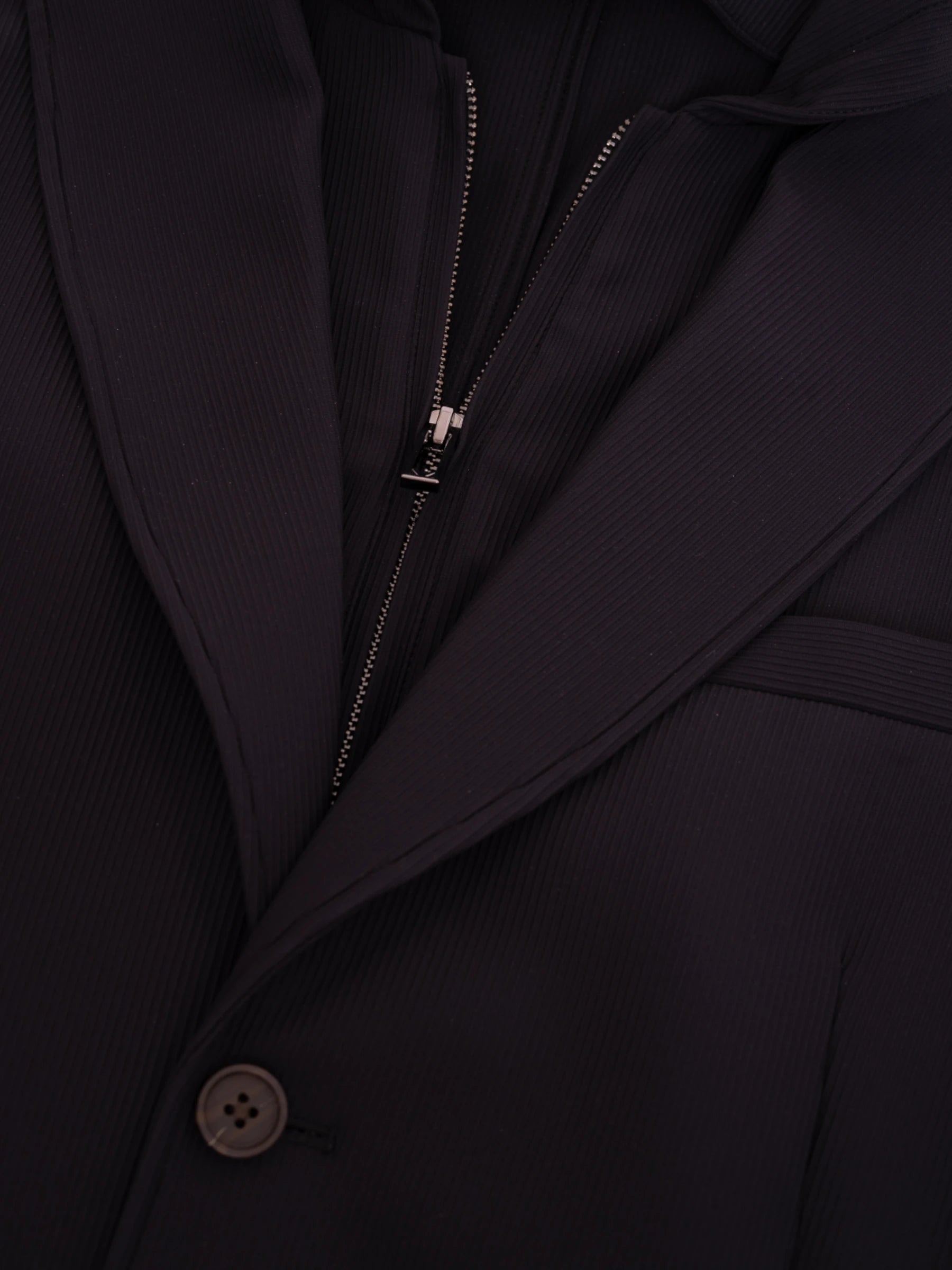 Hooded Blazer - Zwart