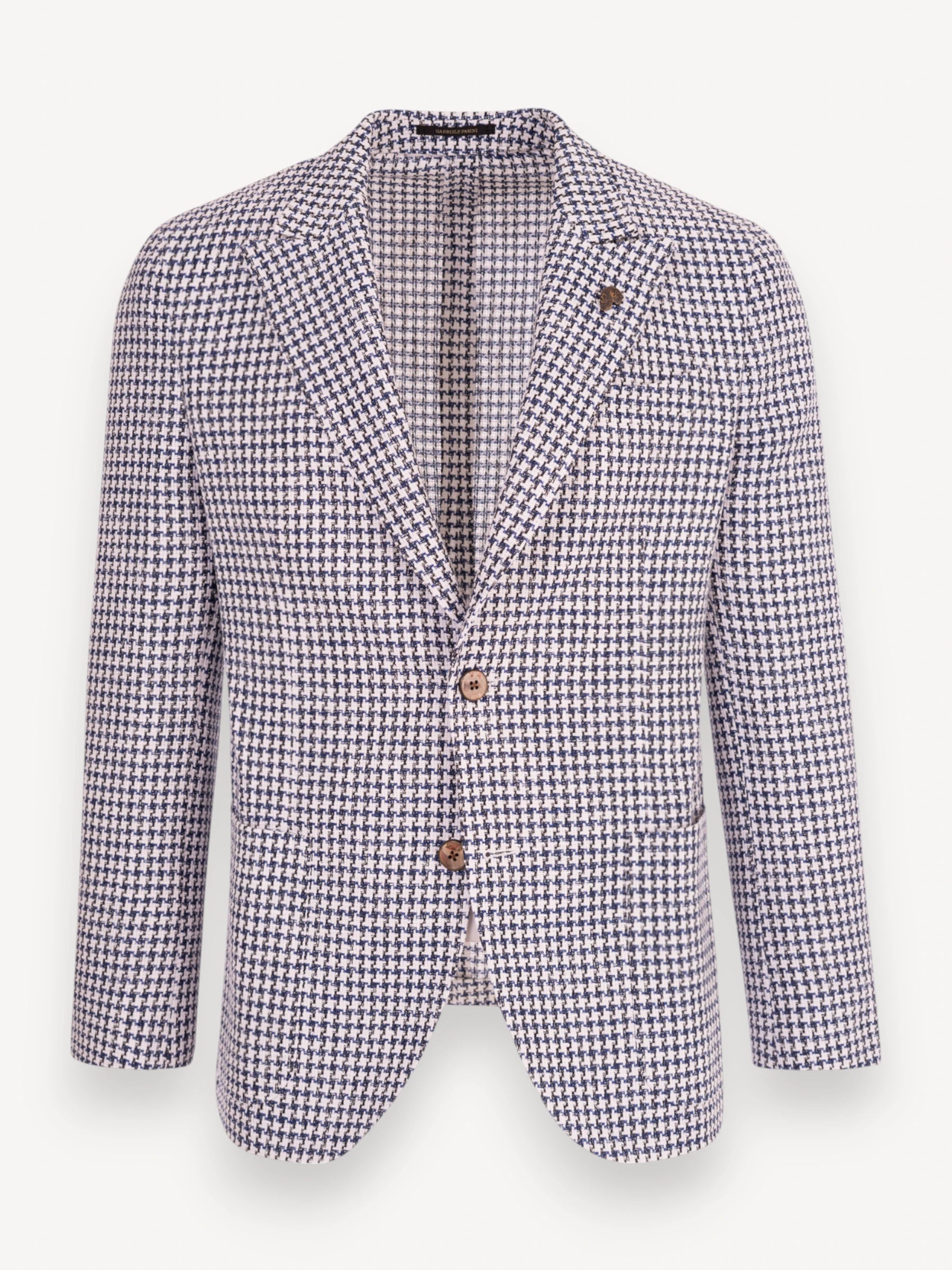 Blazer - Blauw/Wit