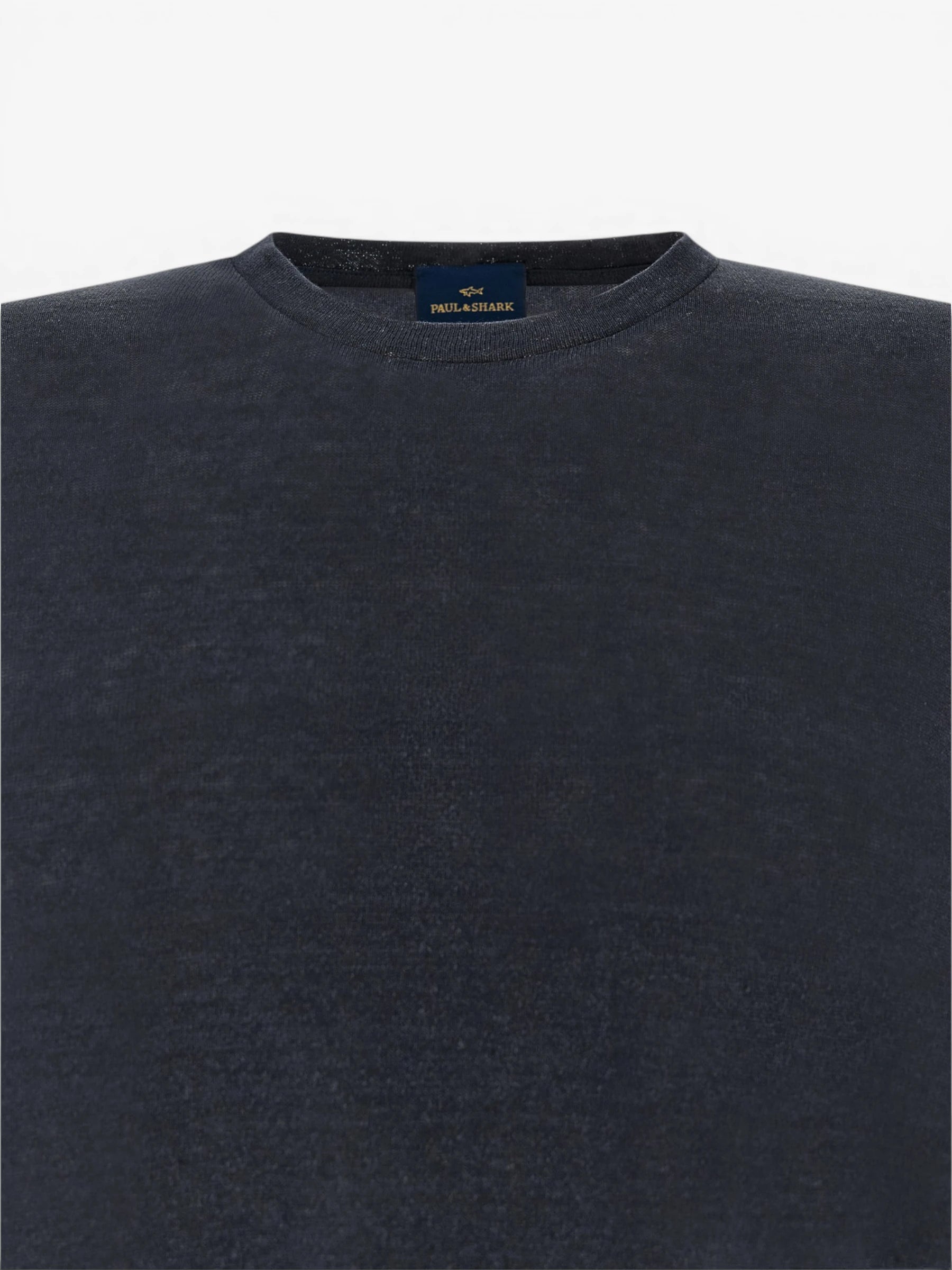Pure Linen Jersey T-shirt - Donkerblauw