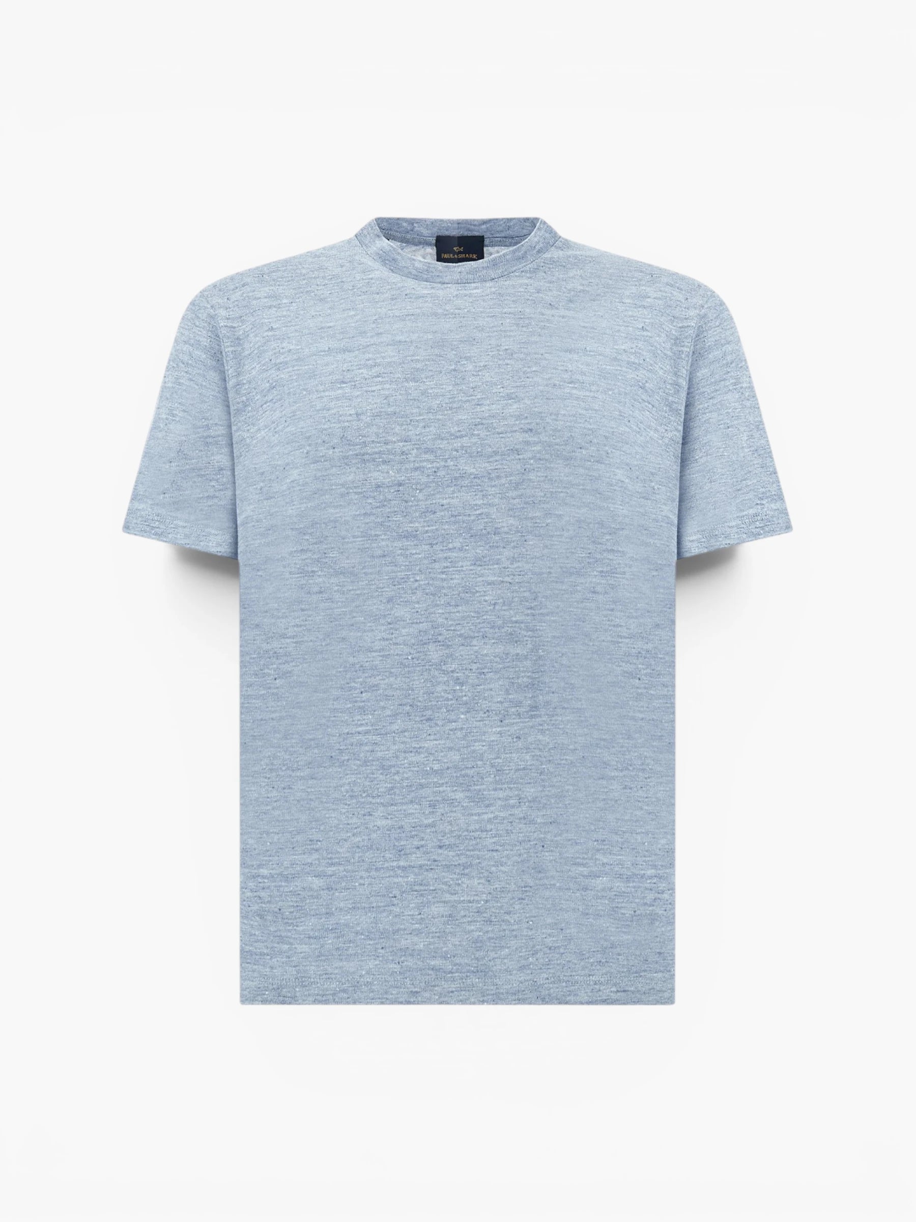 Pure Linen Jersey T-shirt - Lichtblauw