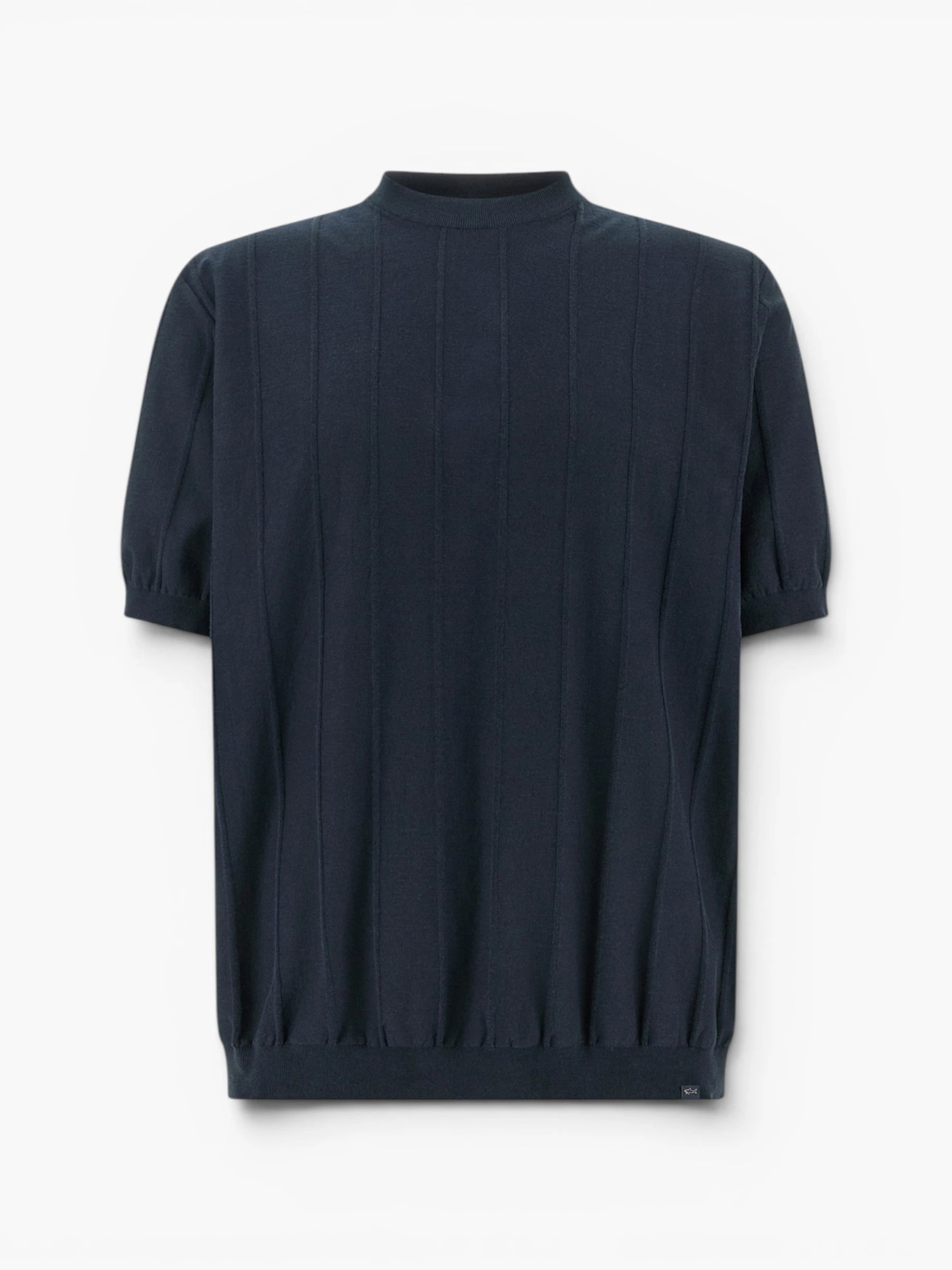 Crew Neck T-shirt - Donkerblauw