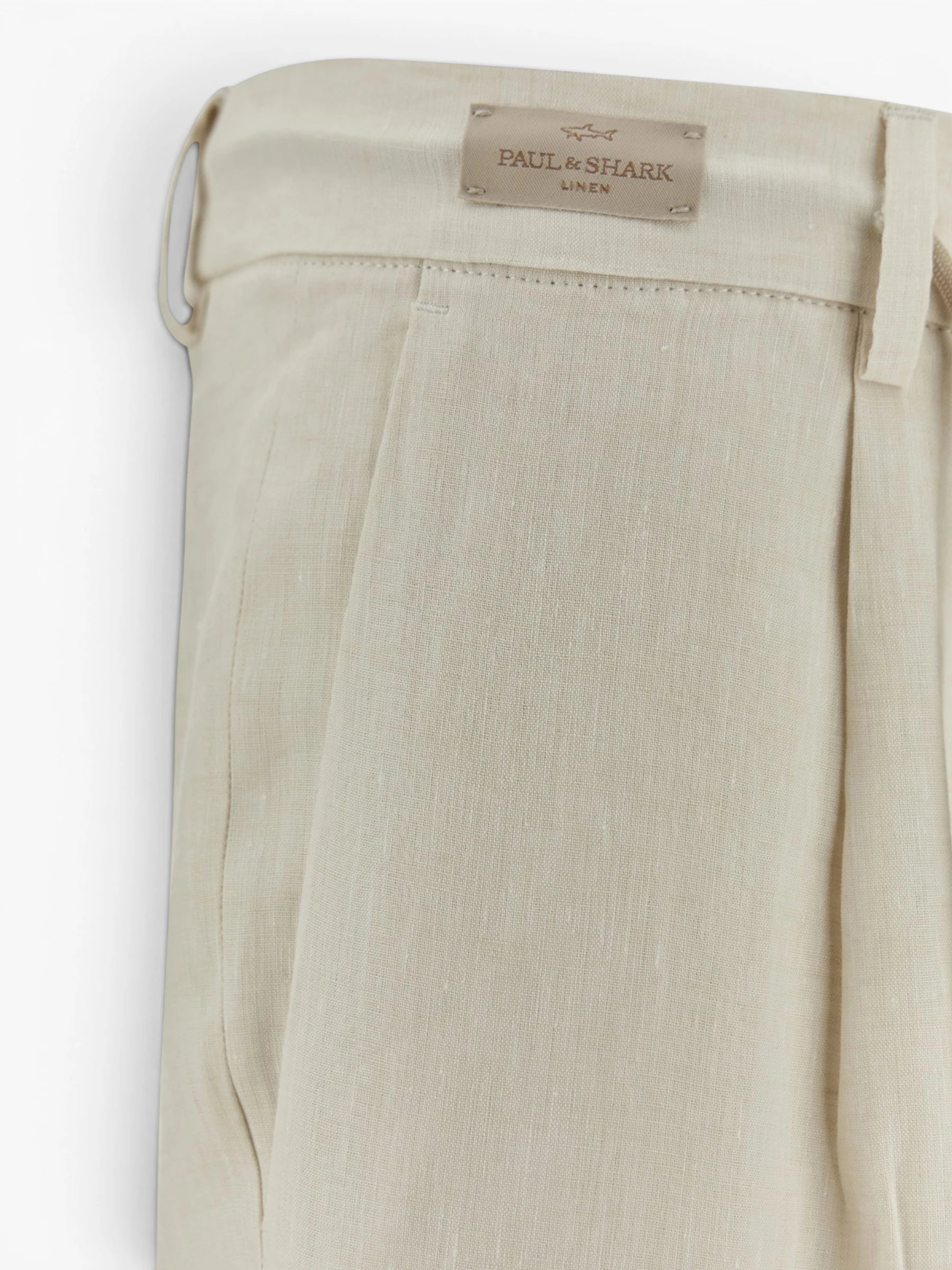 Linnen Chino Pantalon - Off White