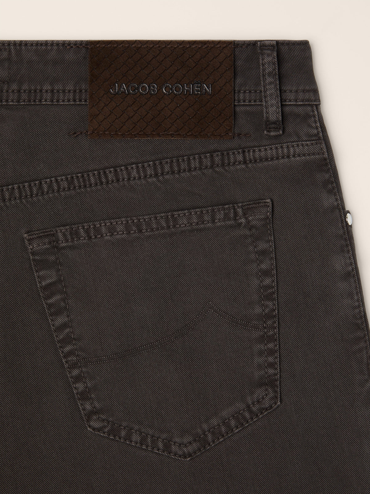Bard 5 Pocket Slim-Fit Broek JUM QE004 036 S4216 TN - Donkerbruin