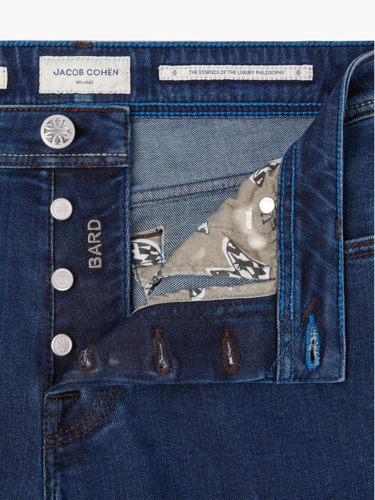 Bard Slim Fit JUM QM004 055 P3621 R2 - Donkerblauw