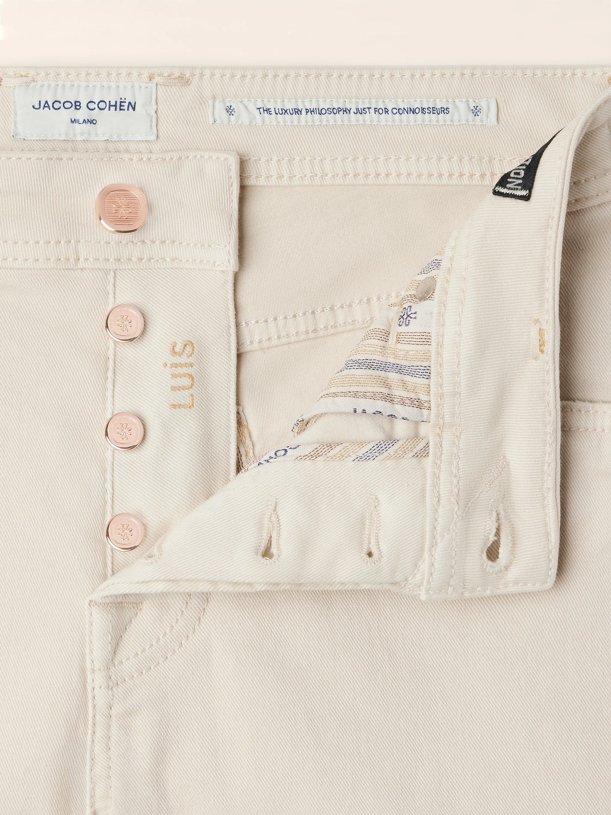 Luis Regular-Fit Broek JUM QS034 052 S3848 L2 - Ecru