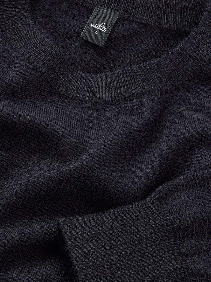 Hill Crewneck Pullover - Donkerblauw