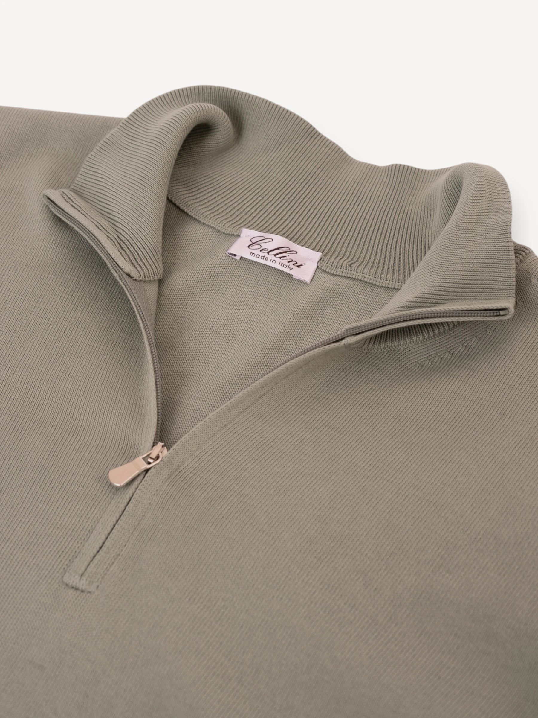 Halfzip Trui - Lichtgroen