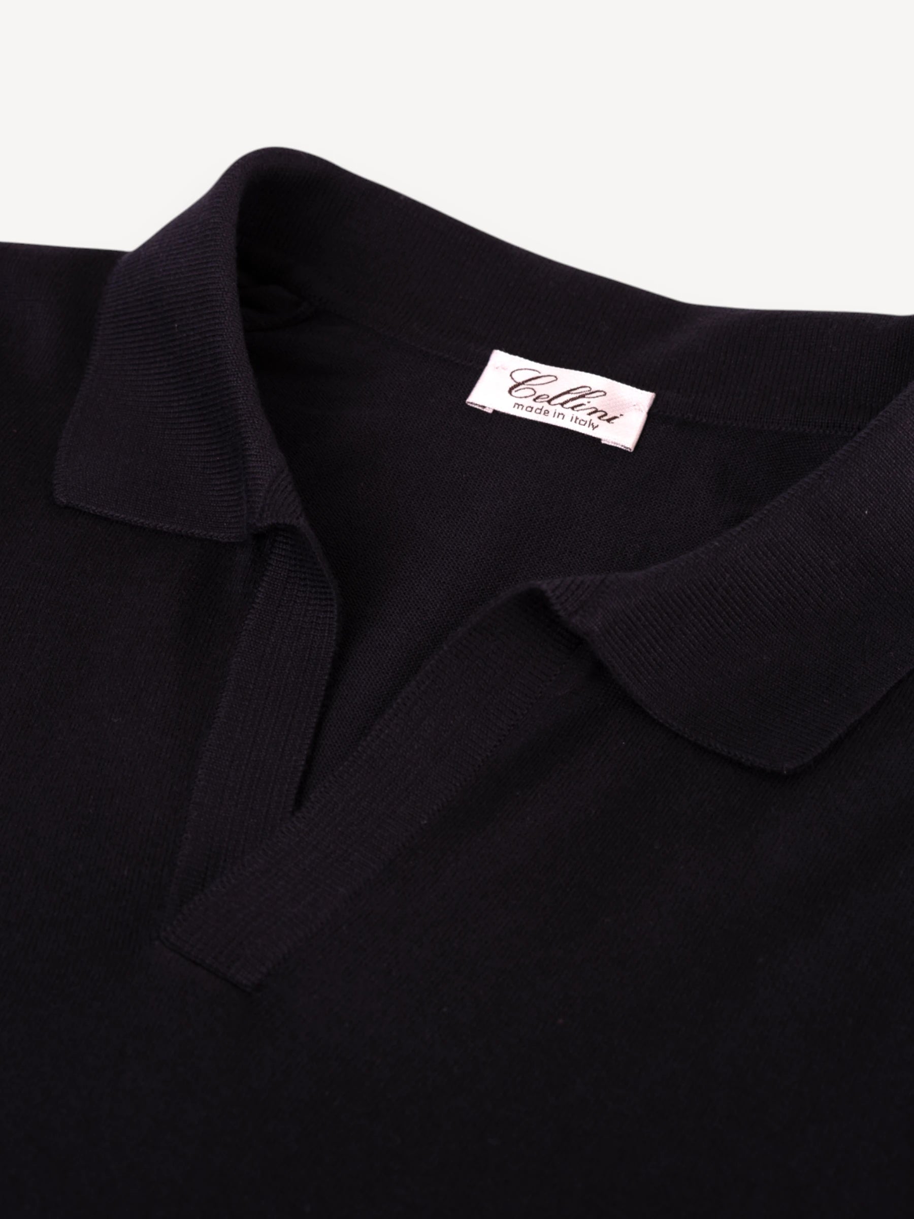 Longsleeve Polo - Donkerblauw