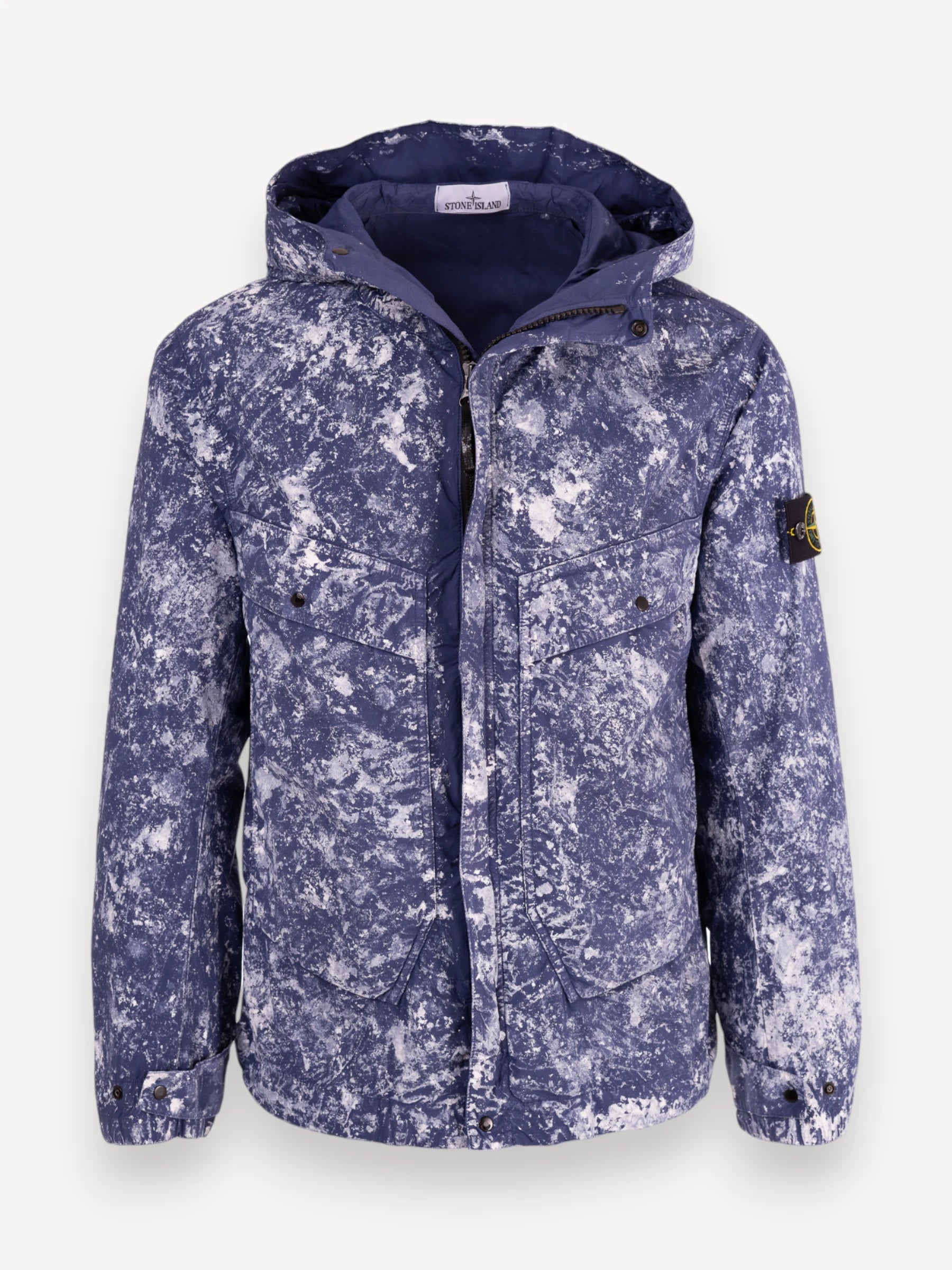 Tela Paracadute Stetch Jacket - Blauw