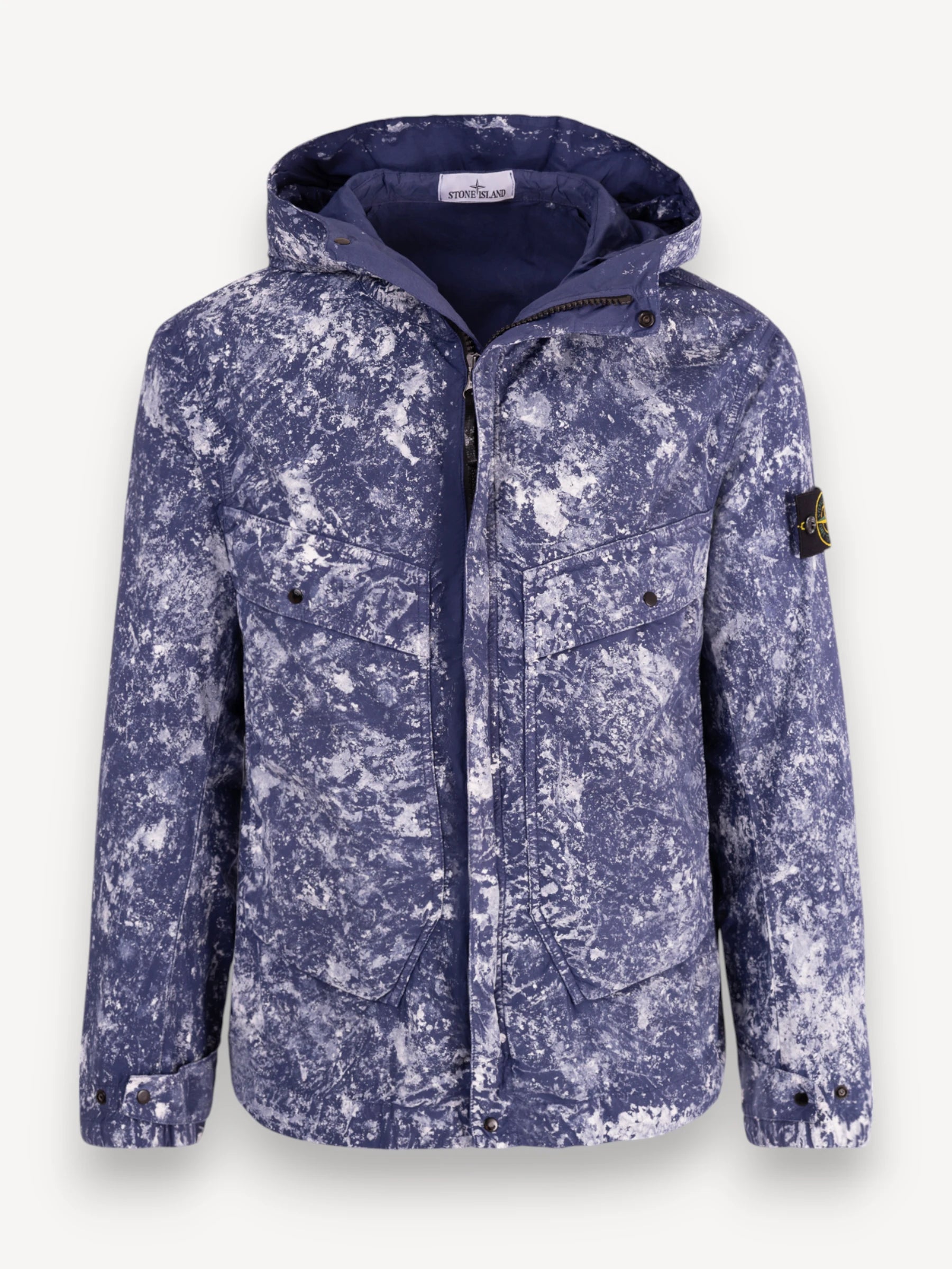 Tela Paracadute Stetch Jacket - Blauw