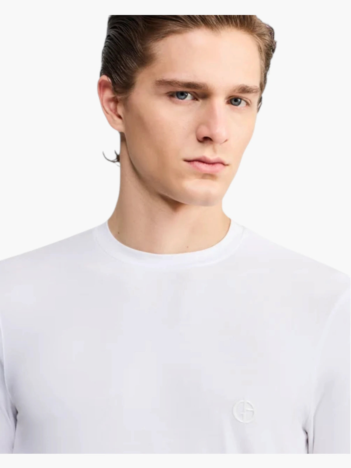 Giorgio Armani T-shirt 3GST52 SJP4Z U090 - Wit