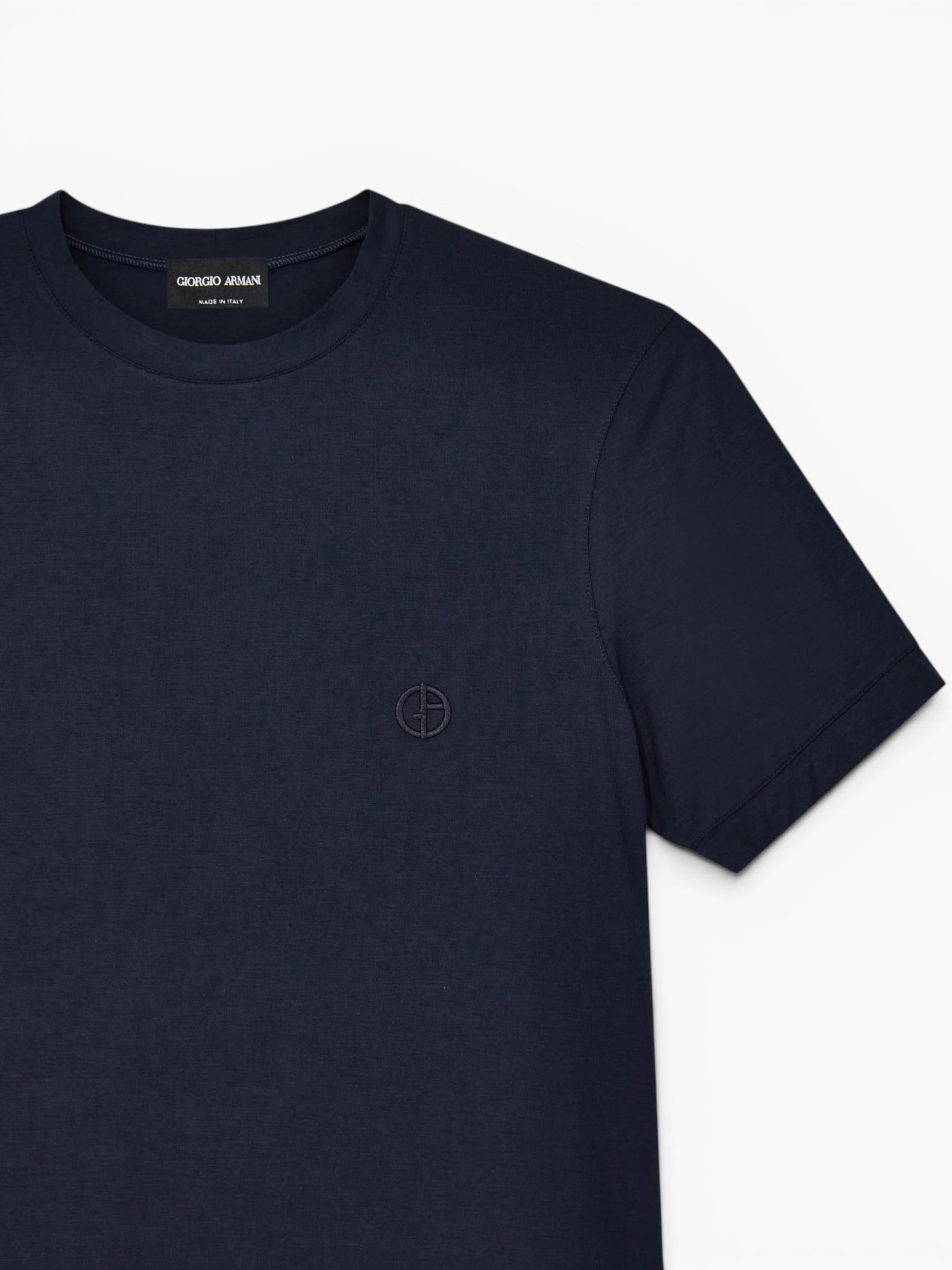 Crew-neck T-shirt - BLue Navy