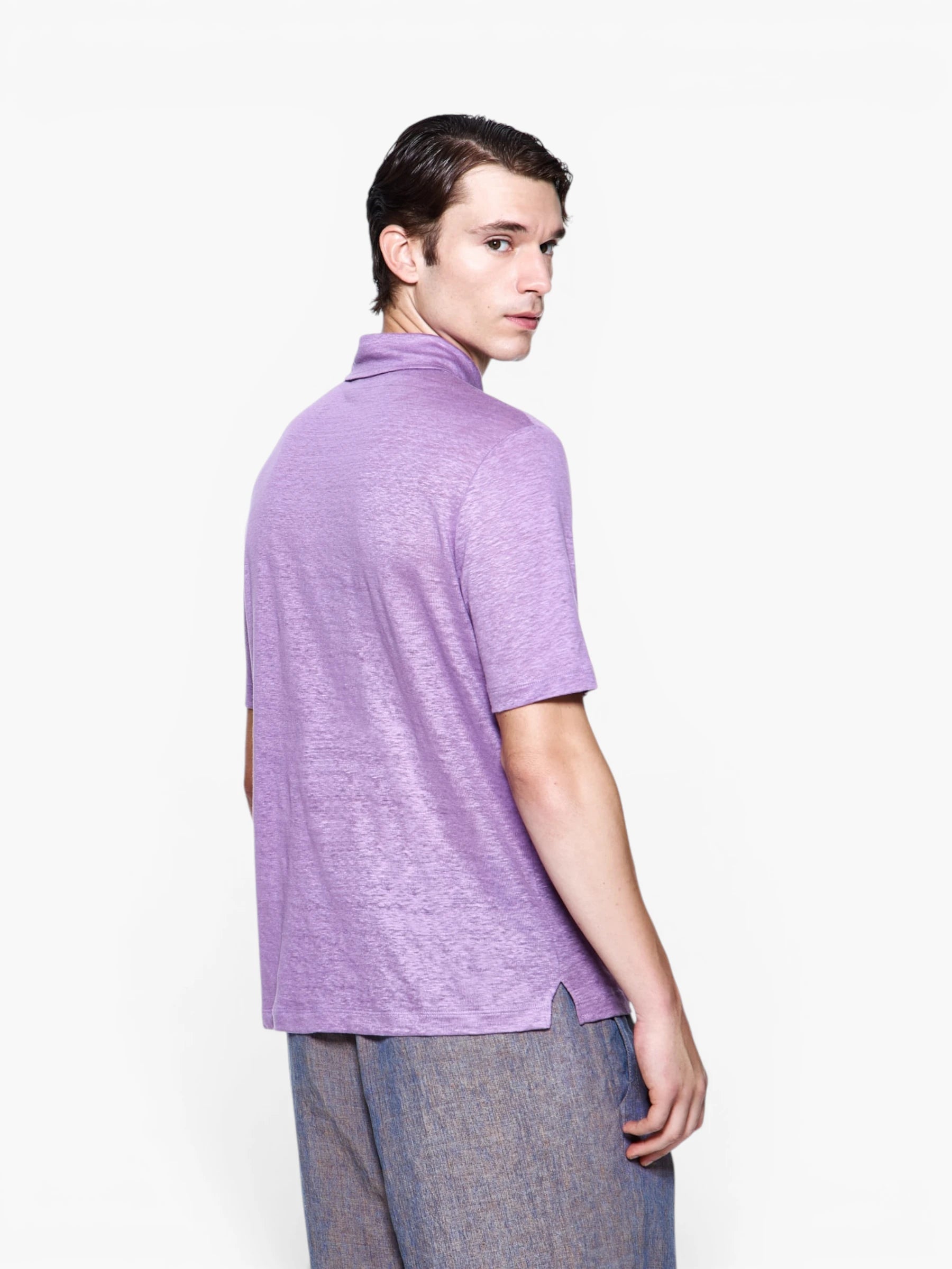 Short sleeve polo - Wisteria