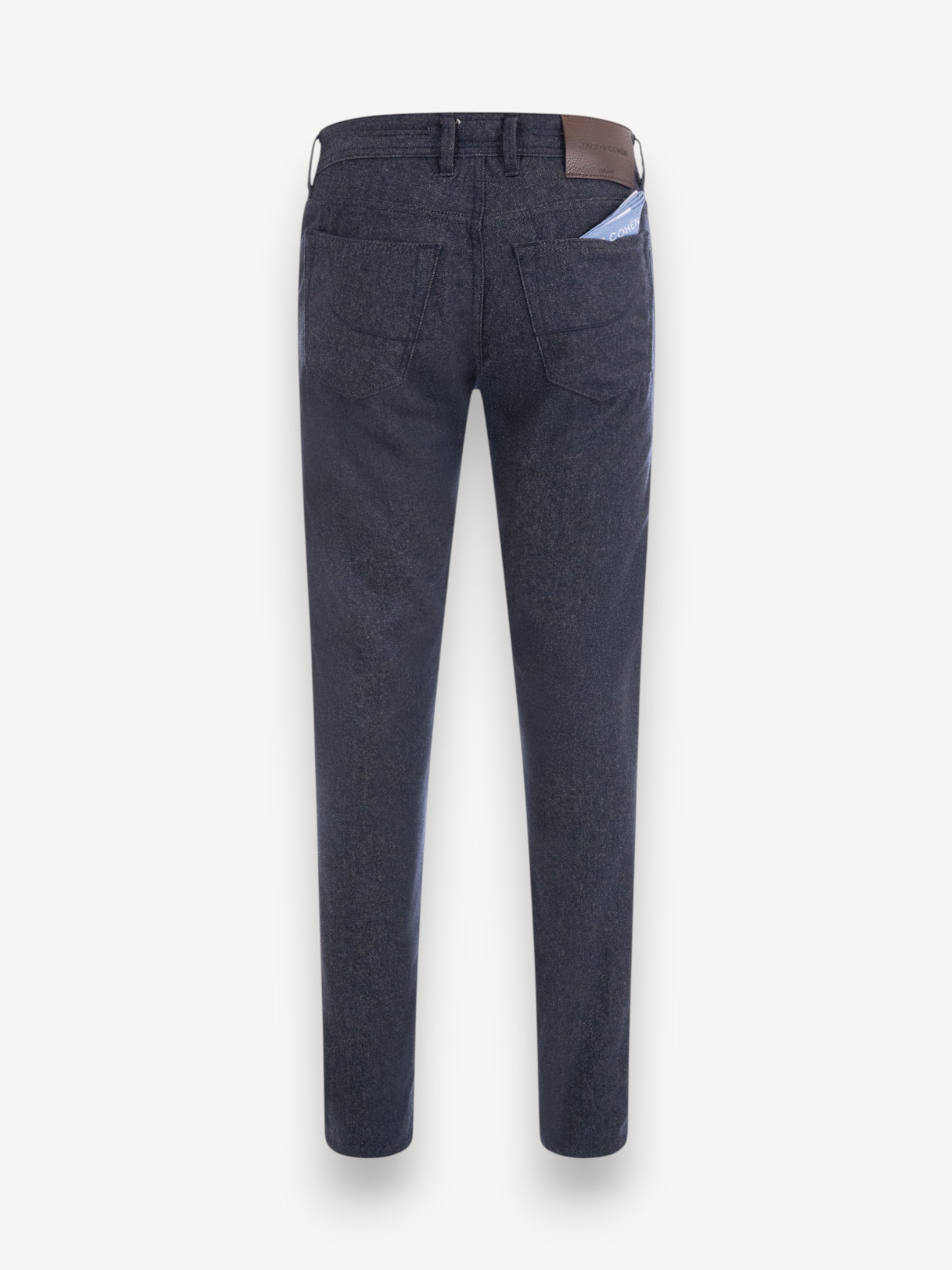 Bard Cashmere Slim-Fit Jeans - Donkerblauw
