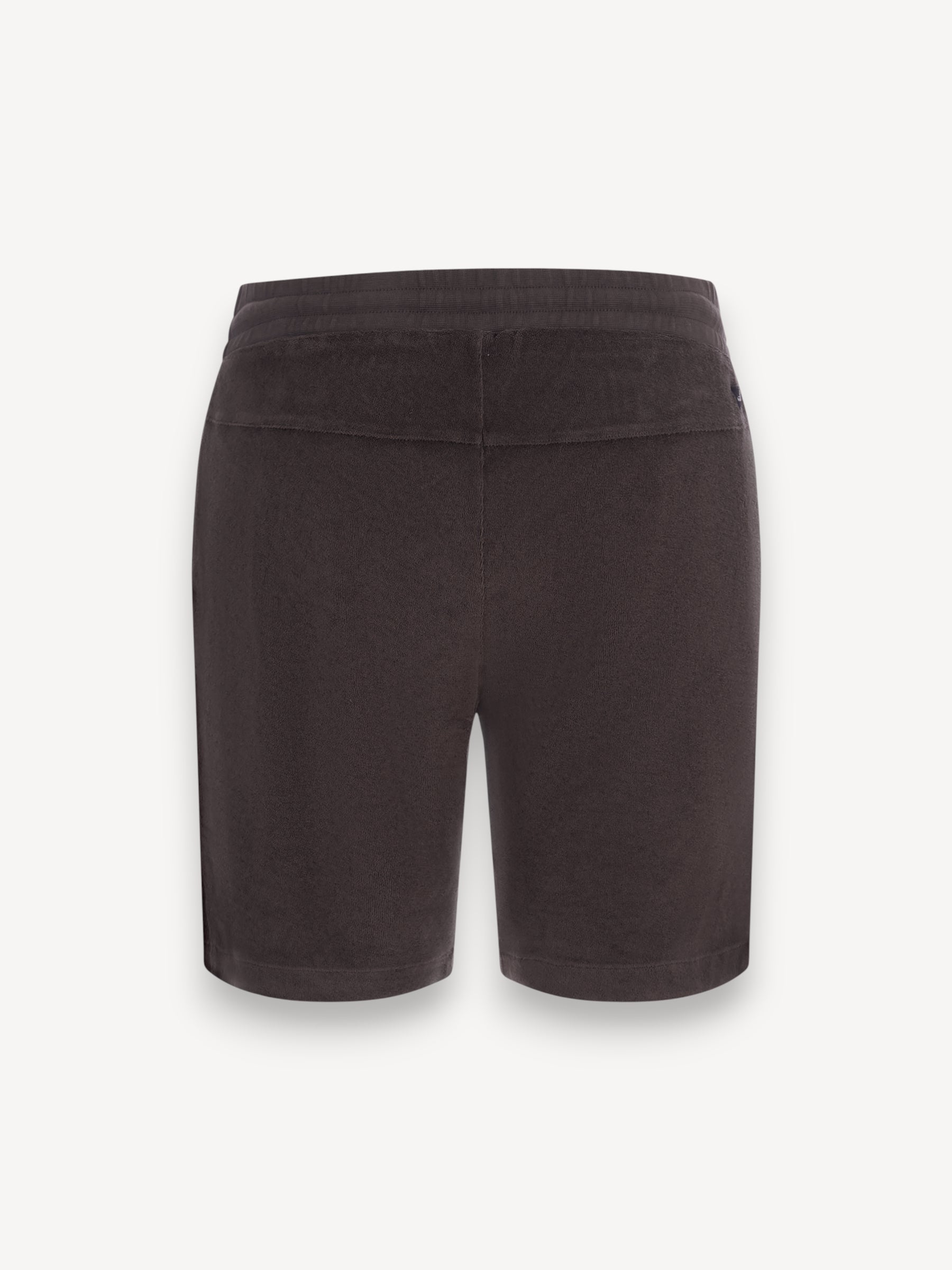 Baxter Toweling Shorts - Dark Brown