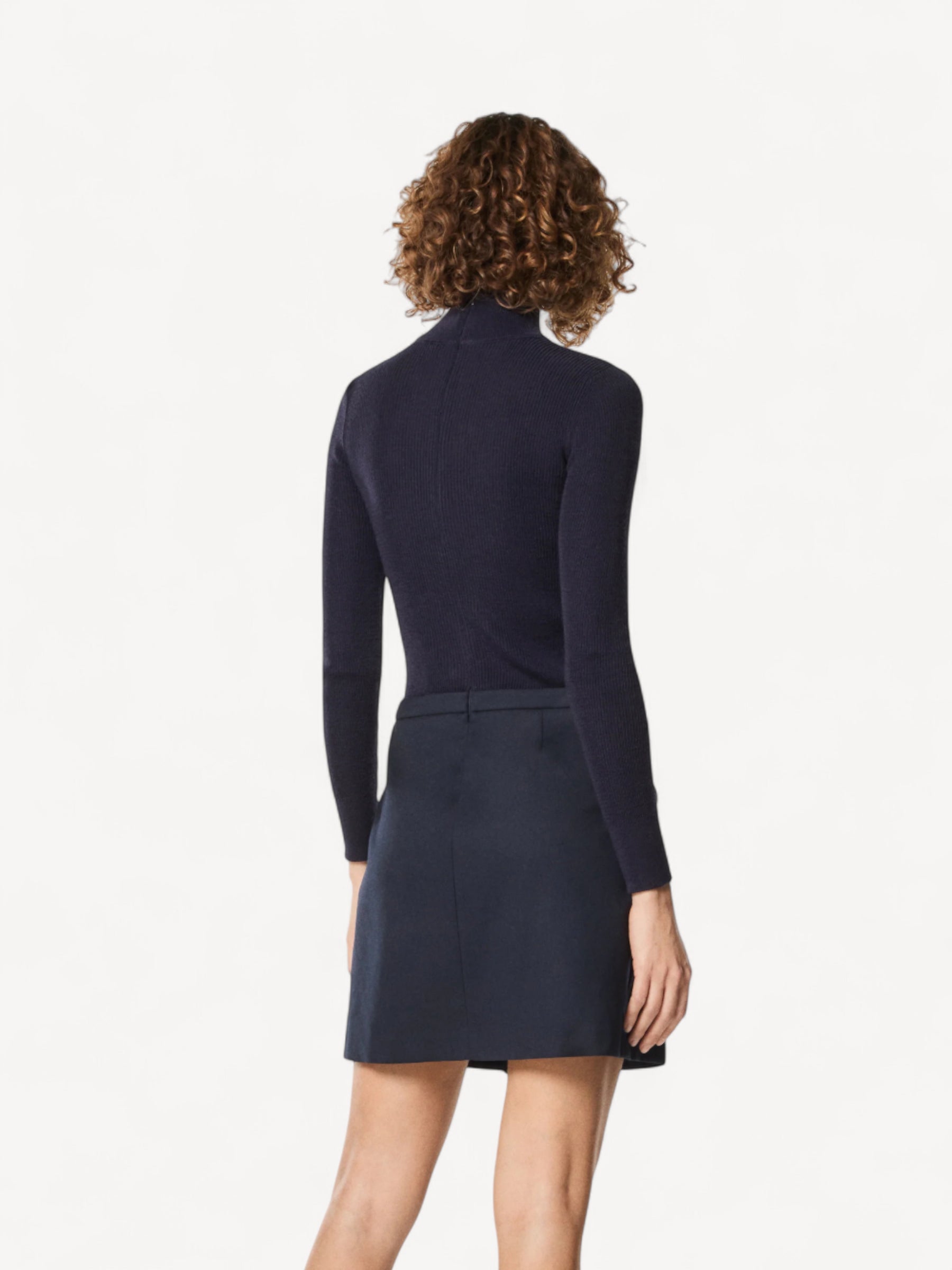 Ashley Dress - Donkerblauw