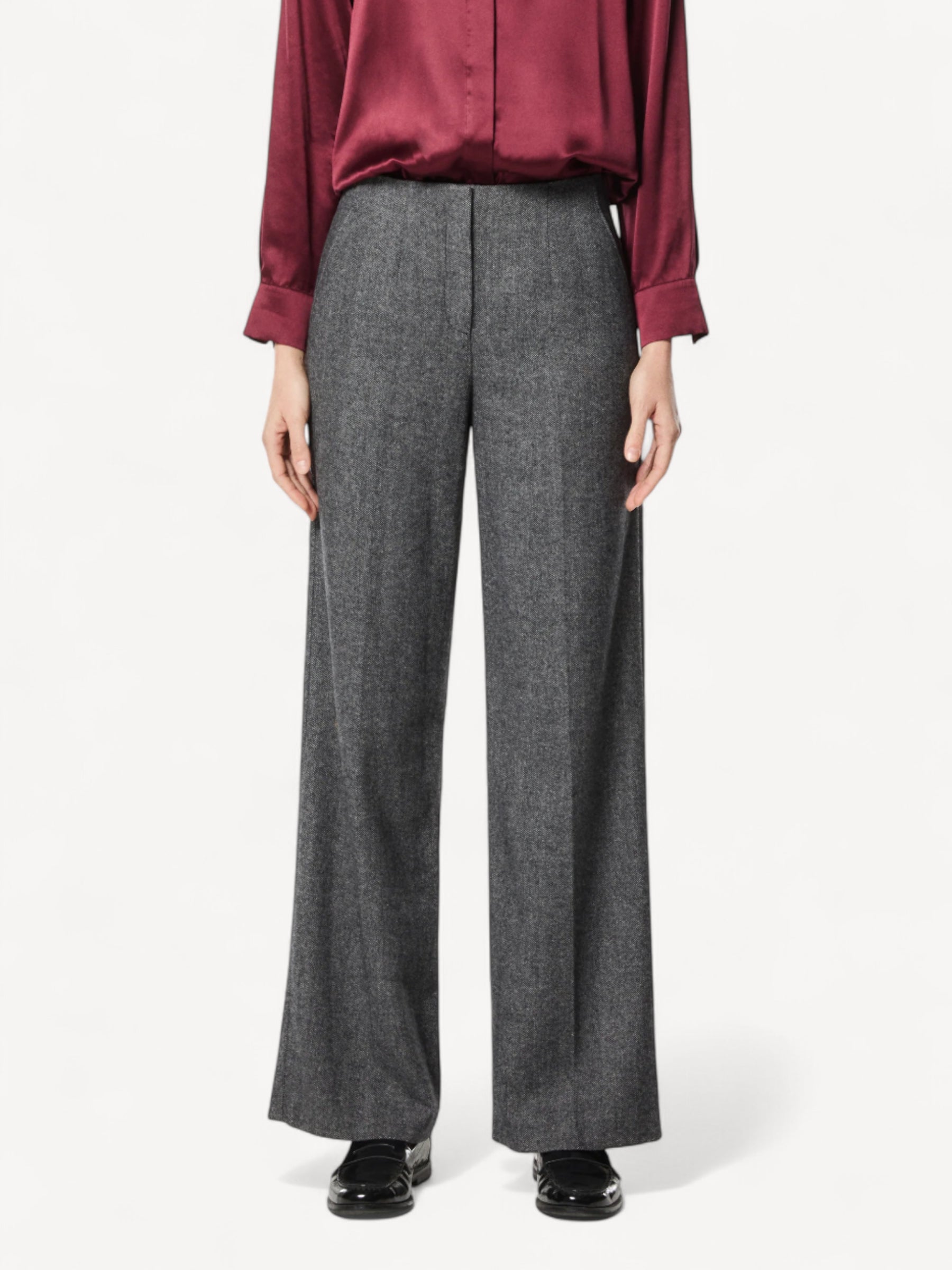 Elien Pantalon - Donkergrijs