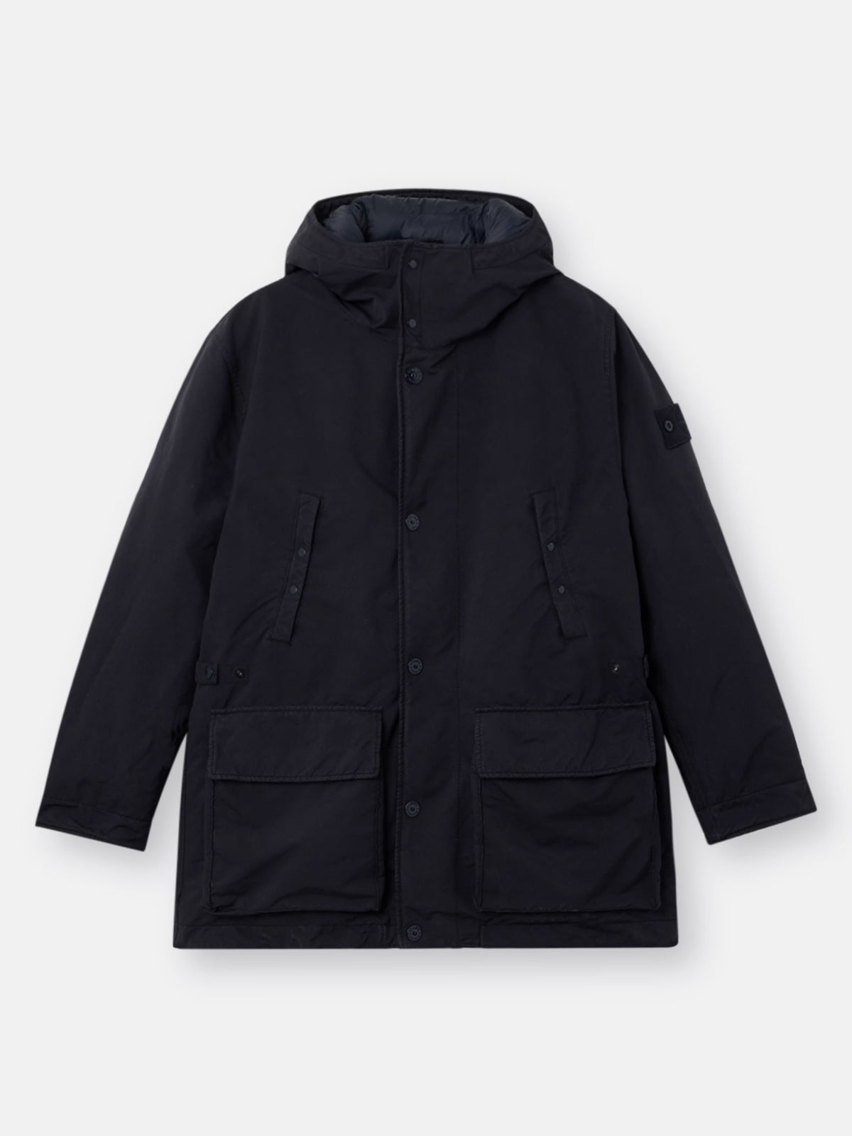 Stone Island L2S154100062 S0F27 Short Parka -  Donkerblauw