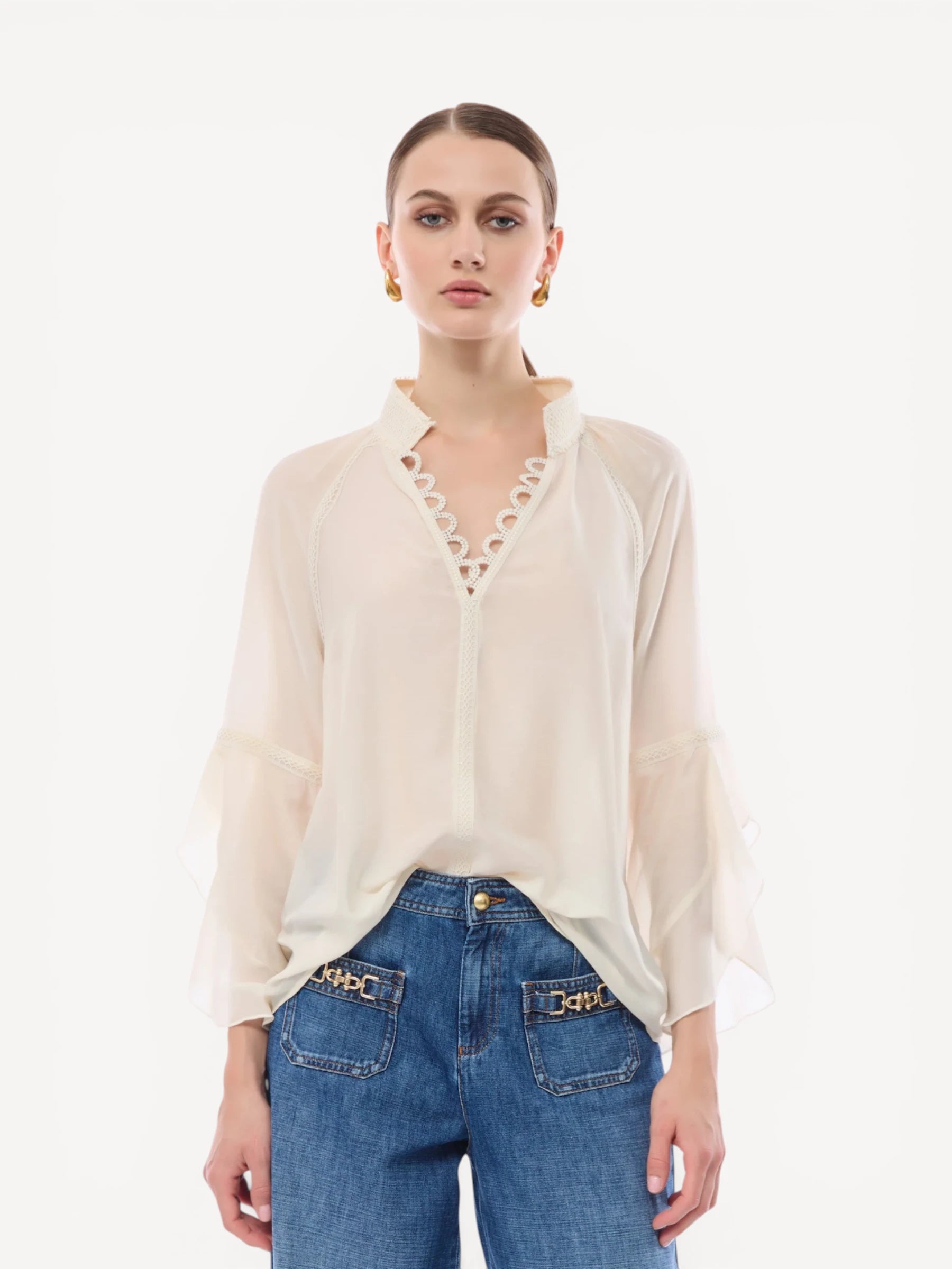 Flanders Blouse - Avorio