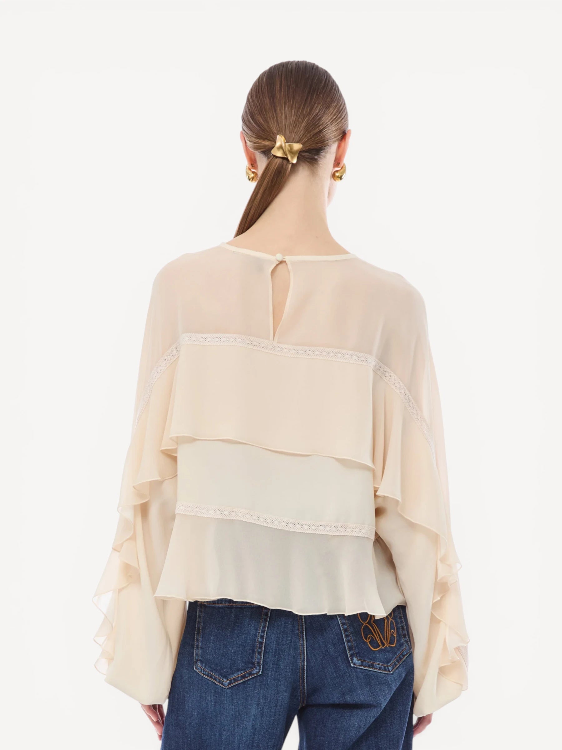 Fuji Blouse - Champagne