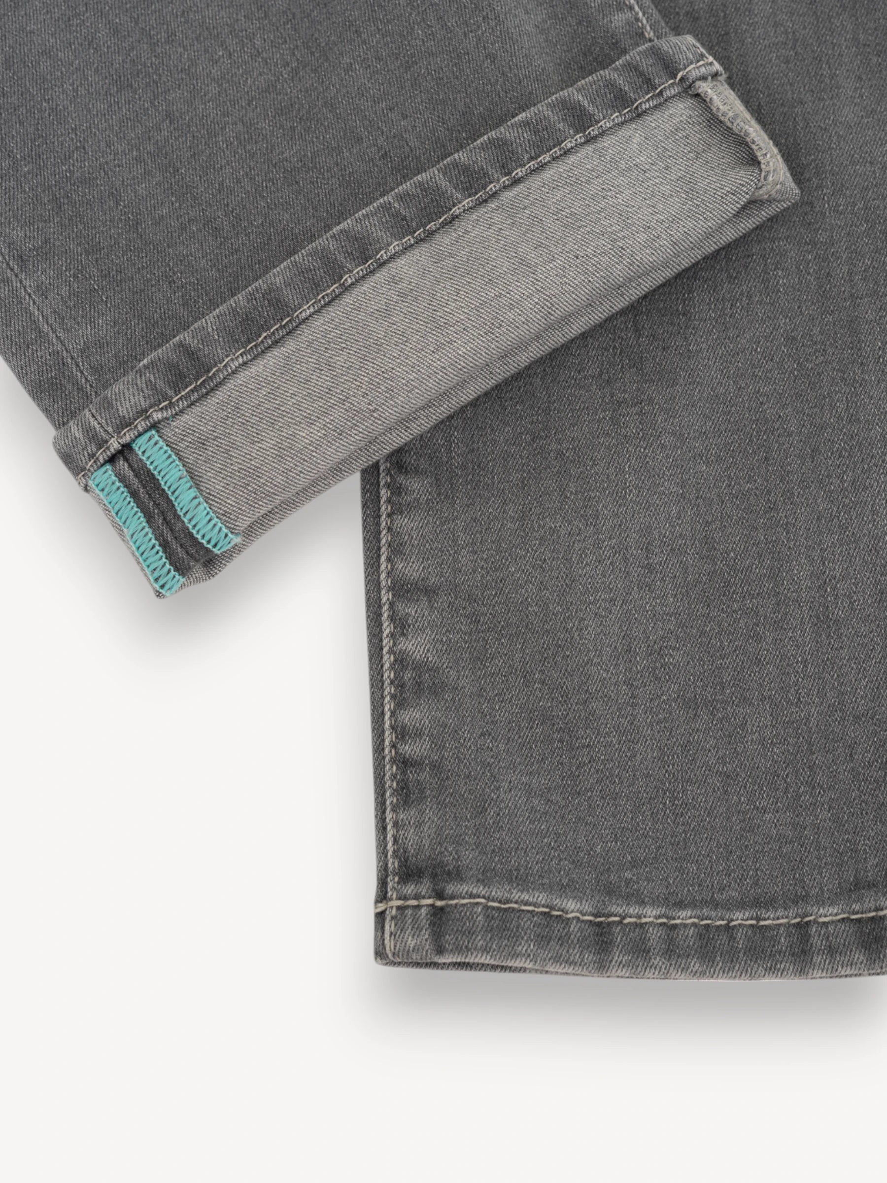 Nick Slim Jeans - Lichtgrijs
