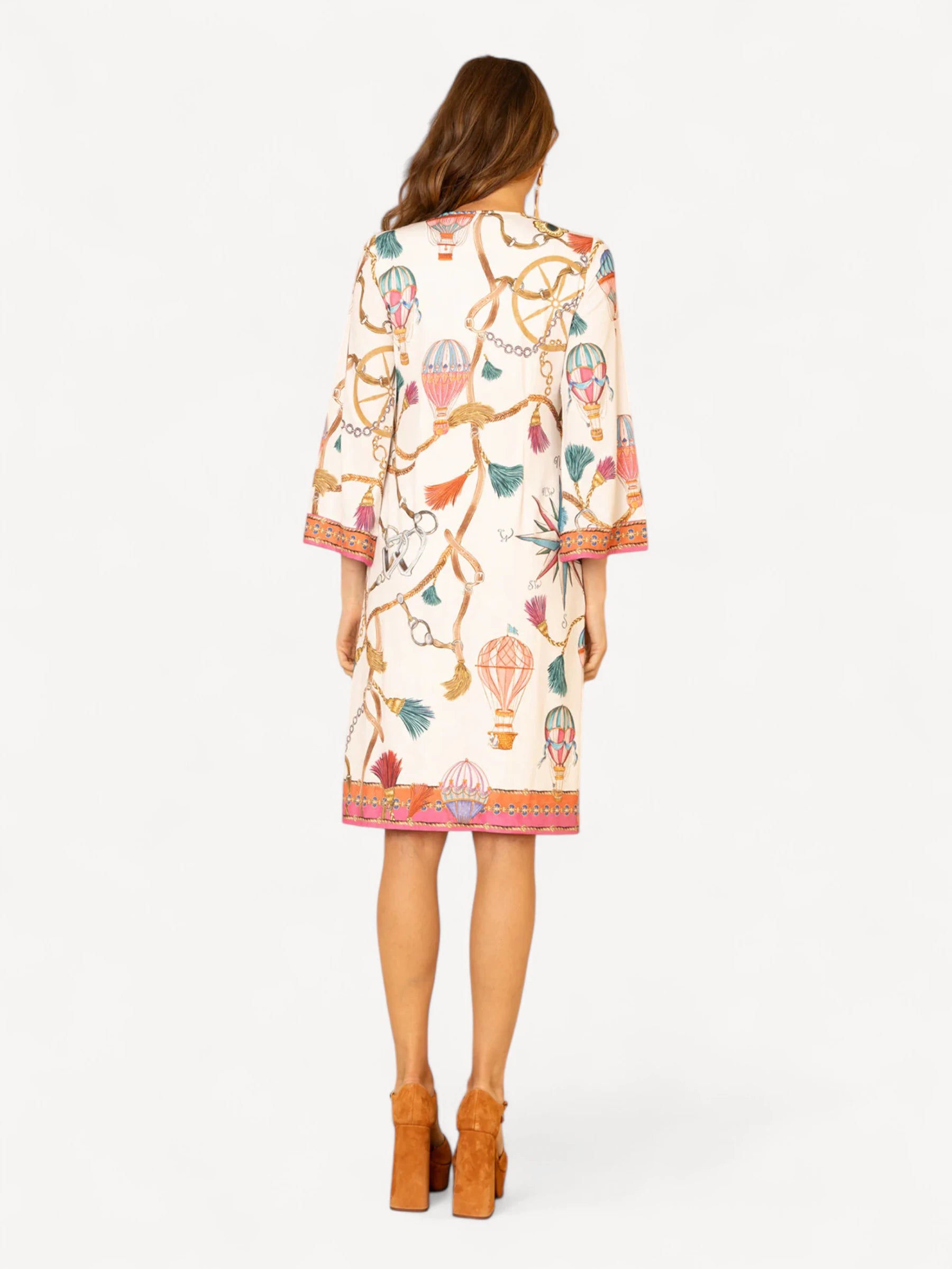 Guiliana Jersey Jurk - Wit