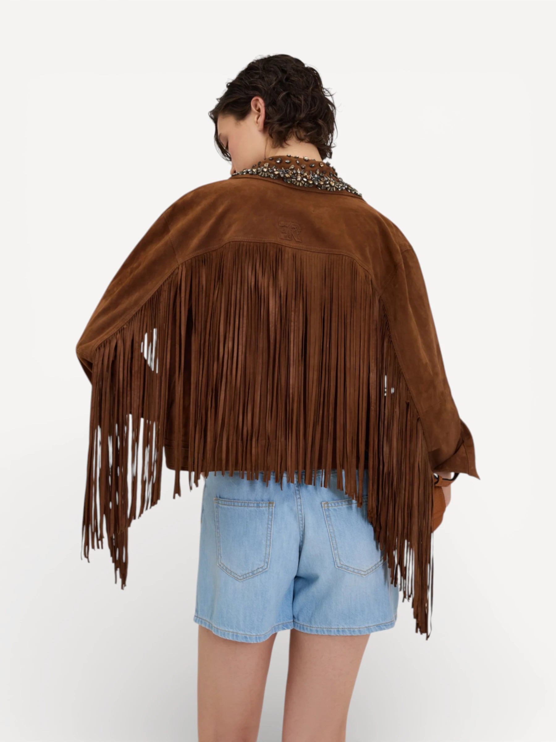 Suede Leather Jacket - Bruin