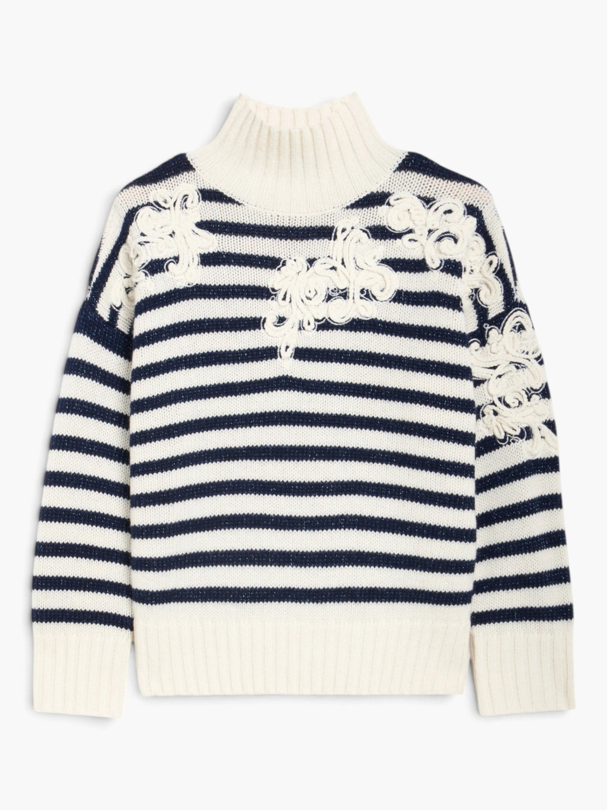 Striped Sweater - Off white