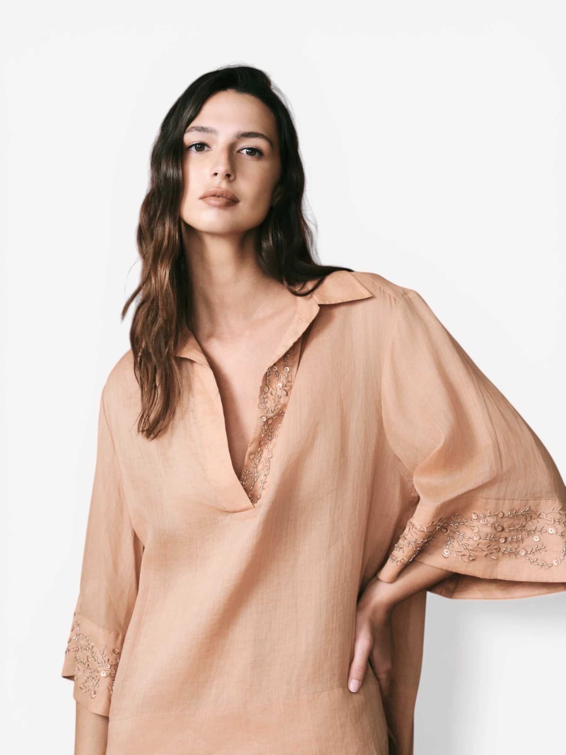 Blouse - Camel