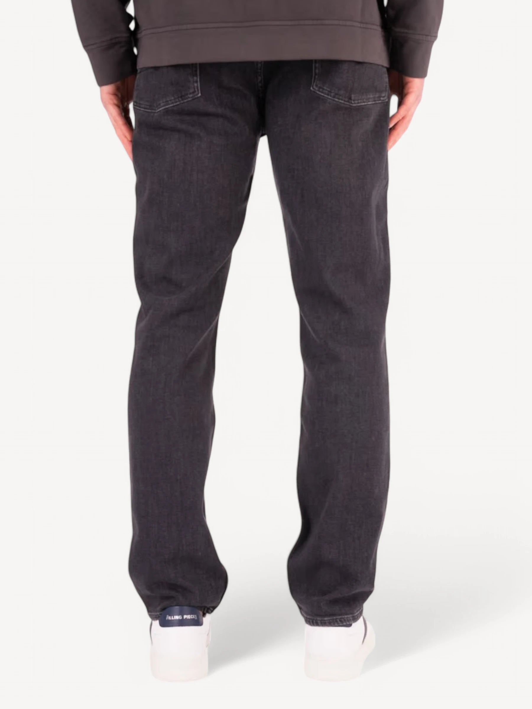 Slimmy Cashmere Jeans - Donkergrijs