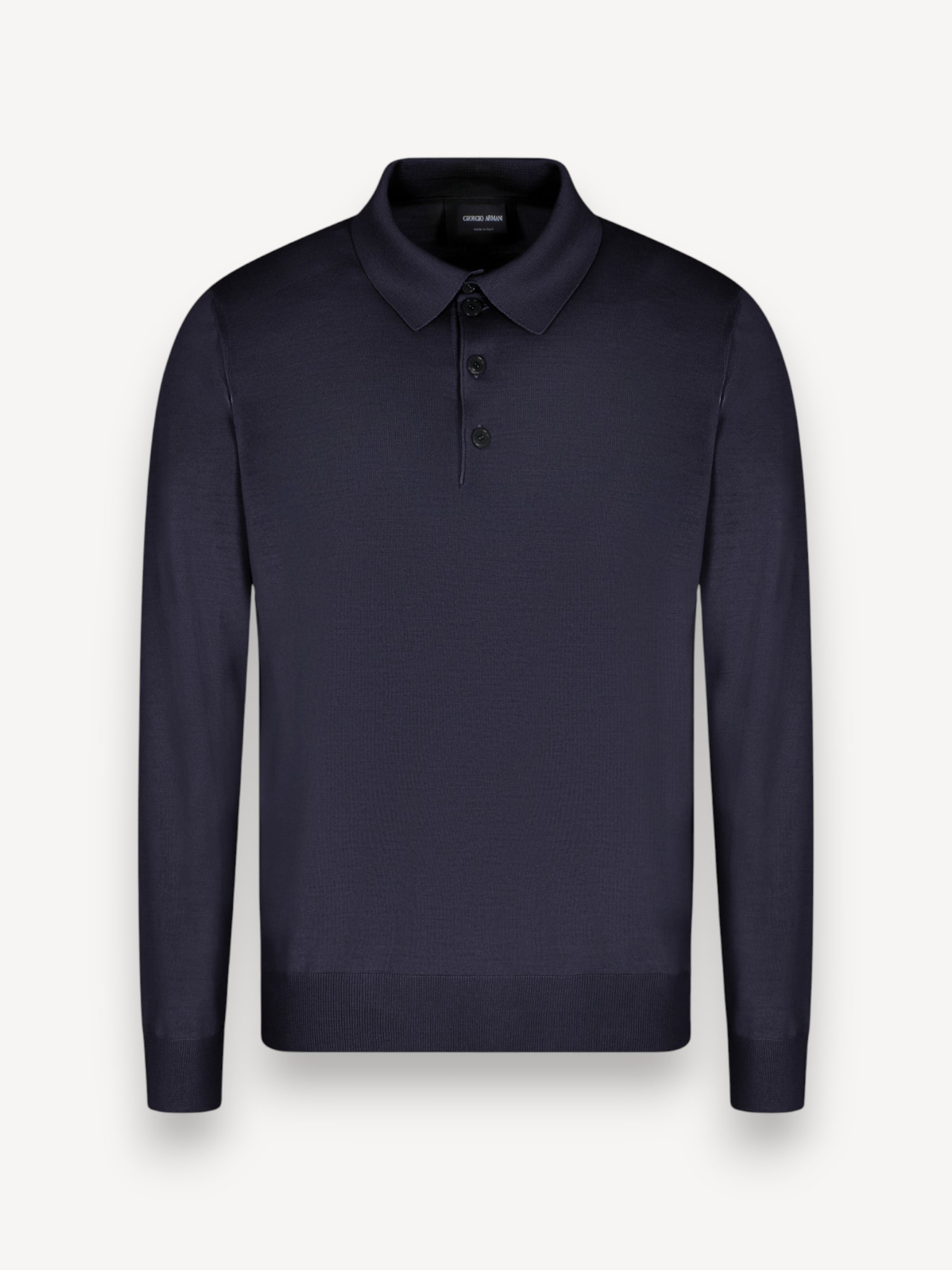 Virgin Wool Polo - Antraciet