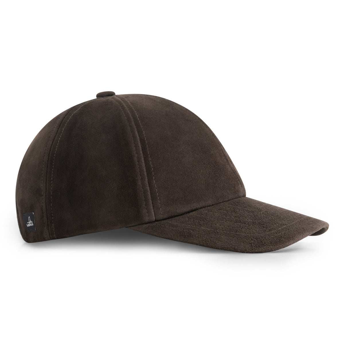 Wahts Suede Tran Cap - Donkerbruin