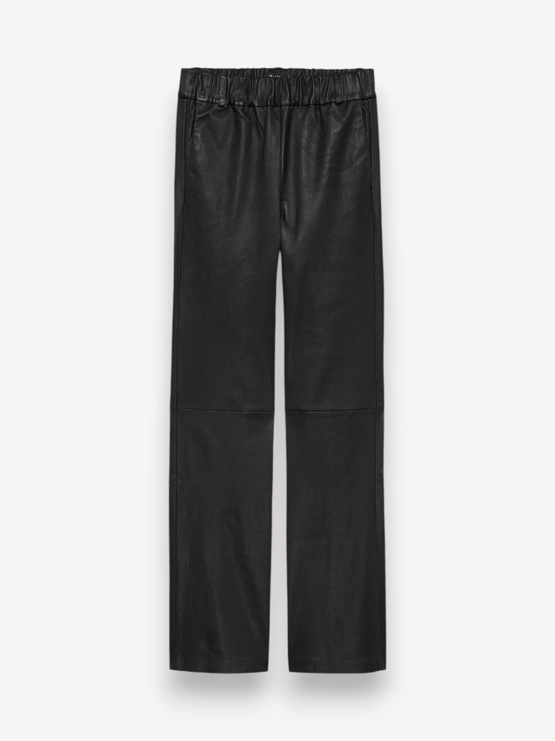 Ailis Stretch Leather Pants - Zwart