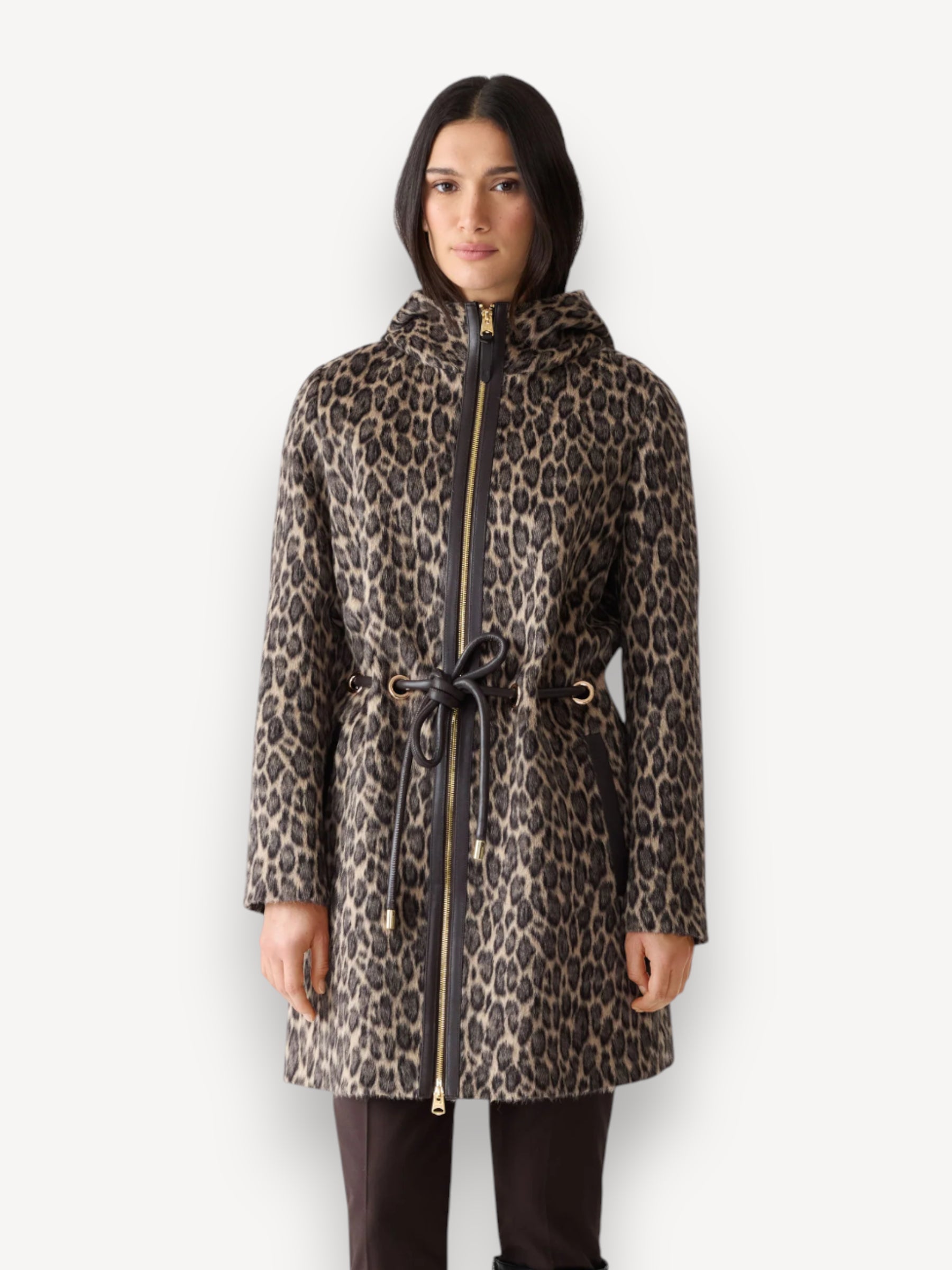 Blithe-A Jacquard Jacket - Light Camel