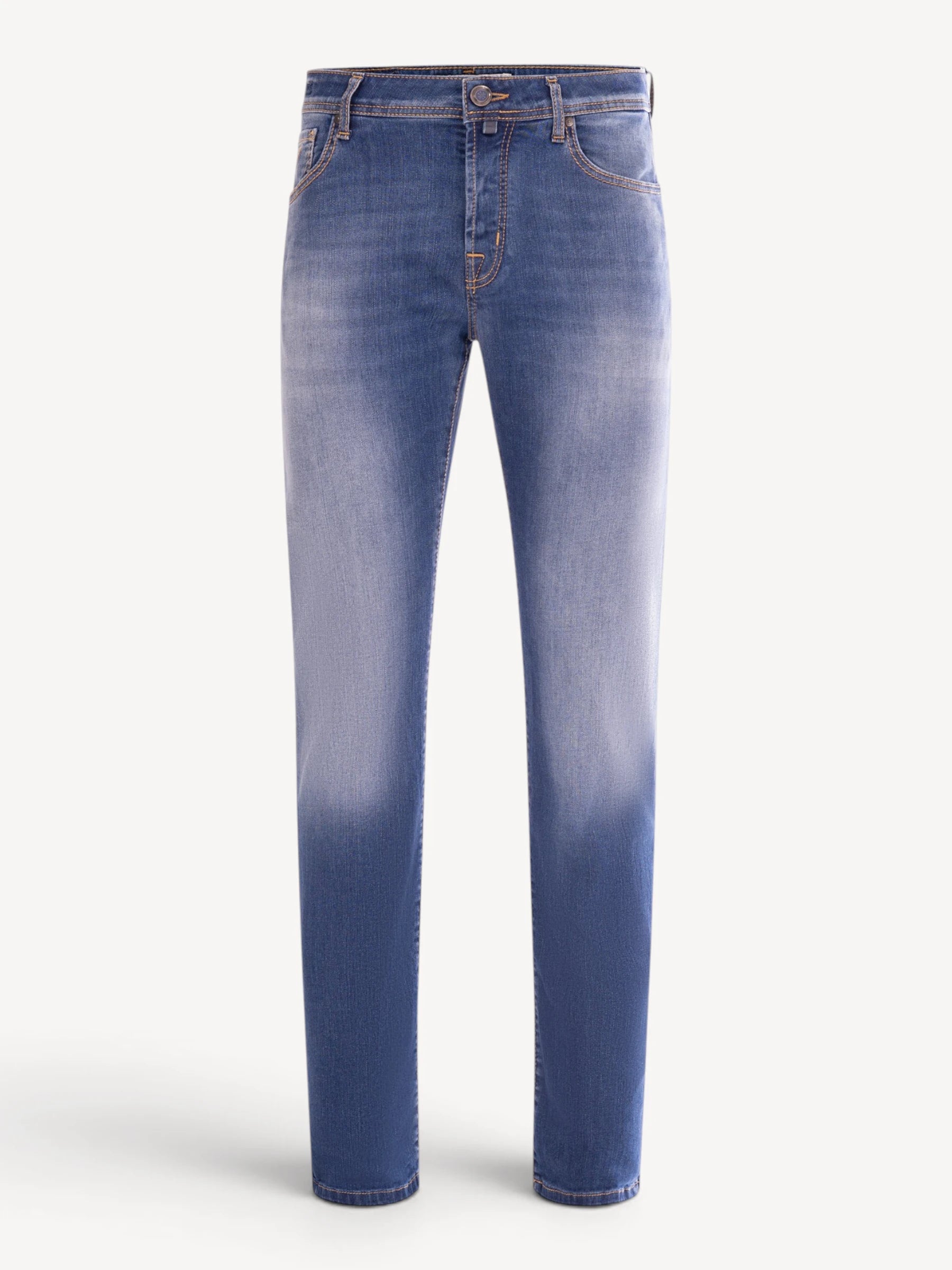 Luis Regular Jeans - Midden Blauw