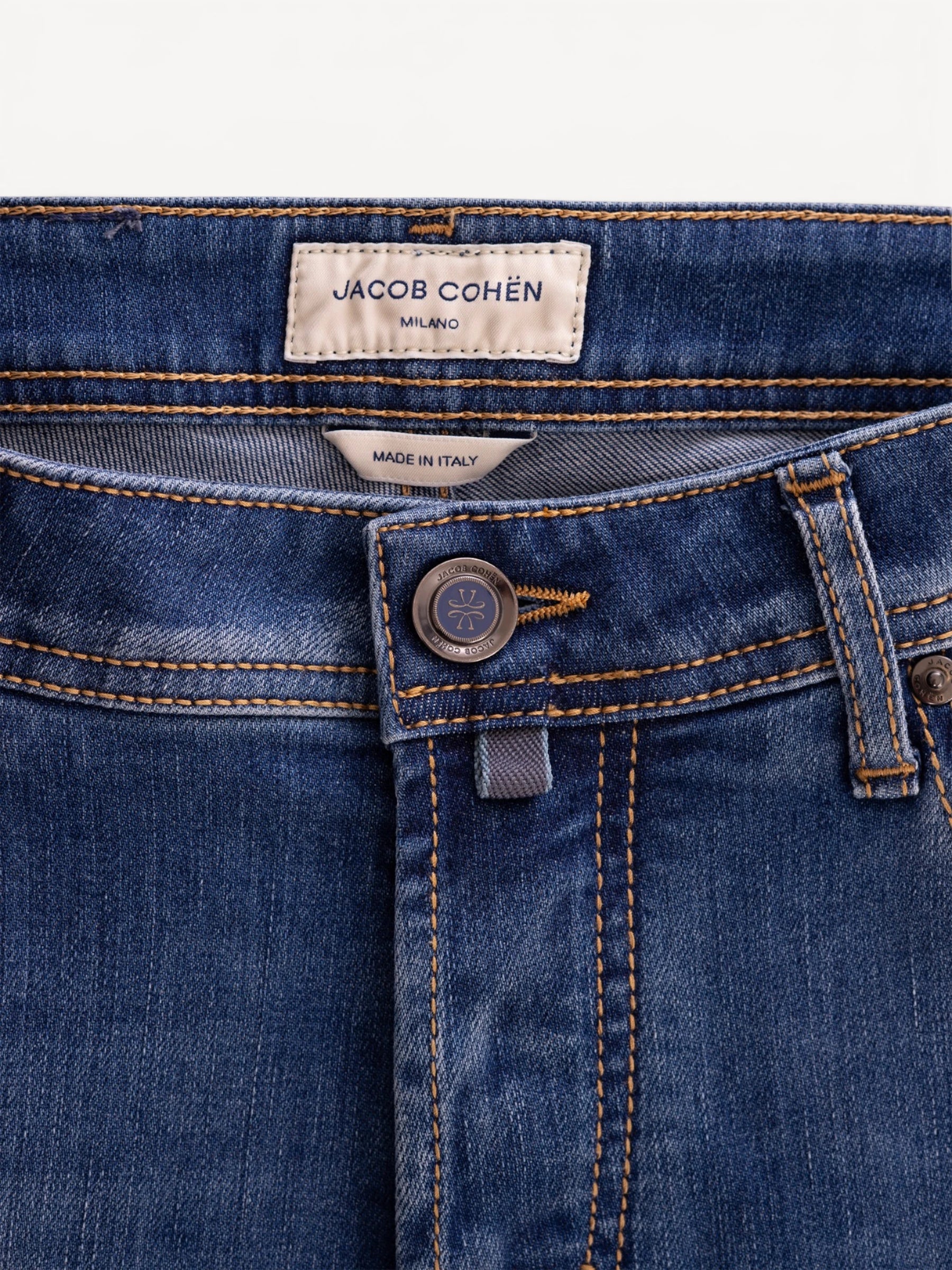 Luis Regular Jeans - Midden Blauw