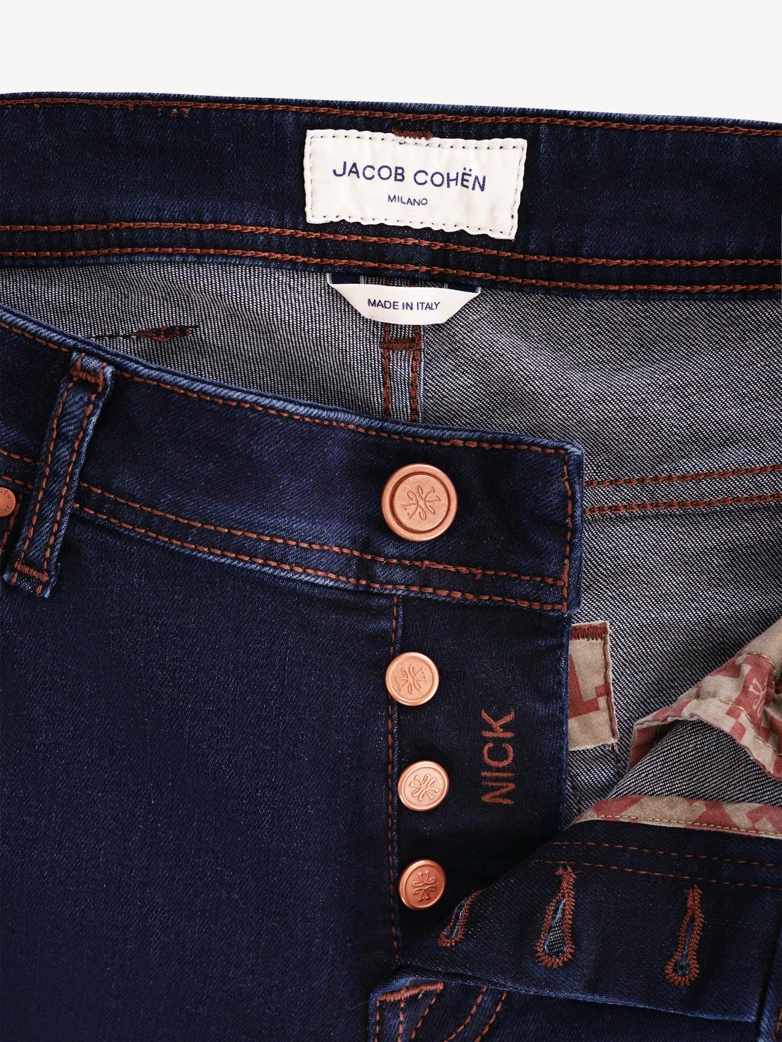 Nick Slim Jeans - Donkerblauw