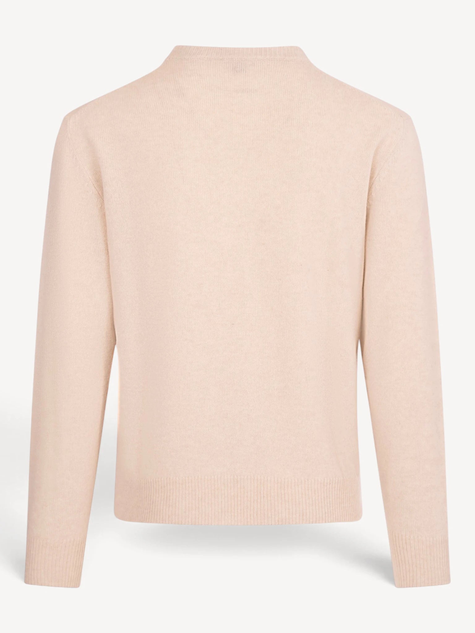Girocollo Cashmere Sweater - Beige