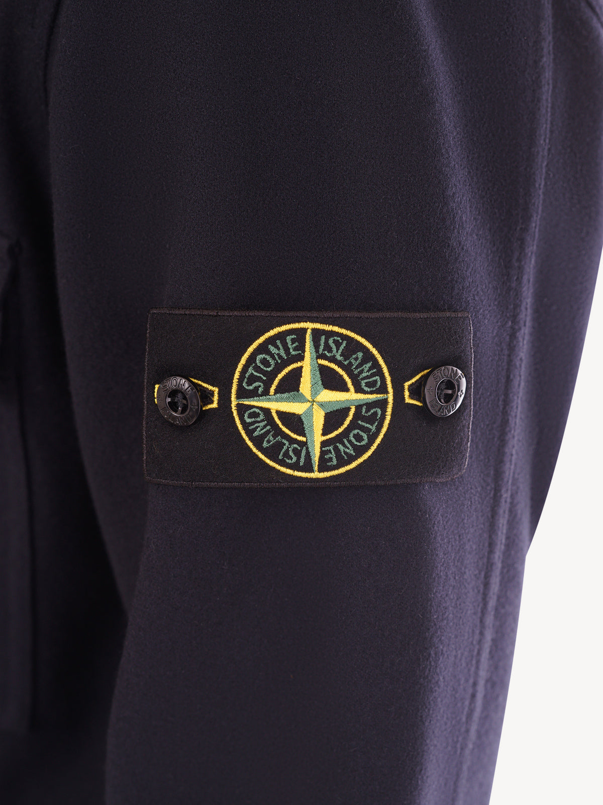 Stone Island Flannel Shirt - Donkerblauw