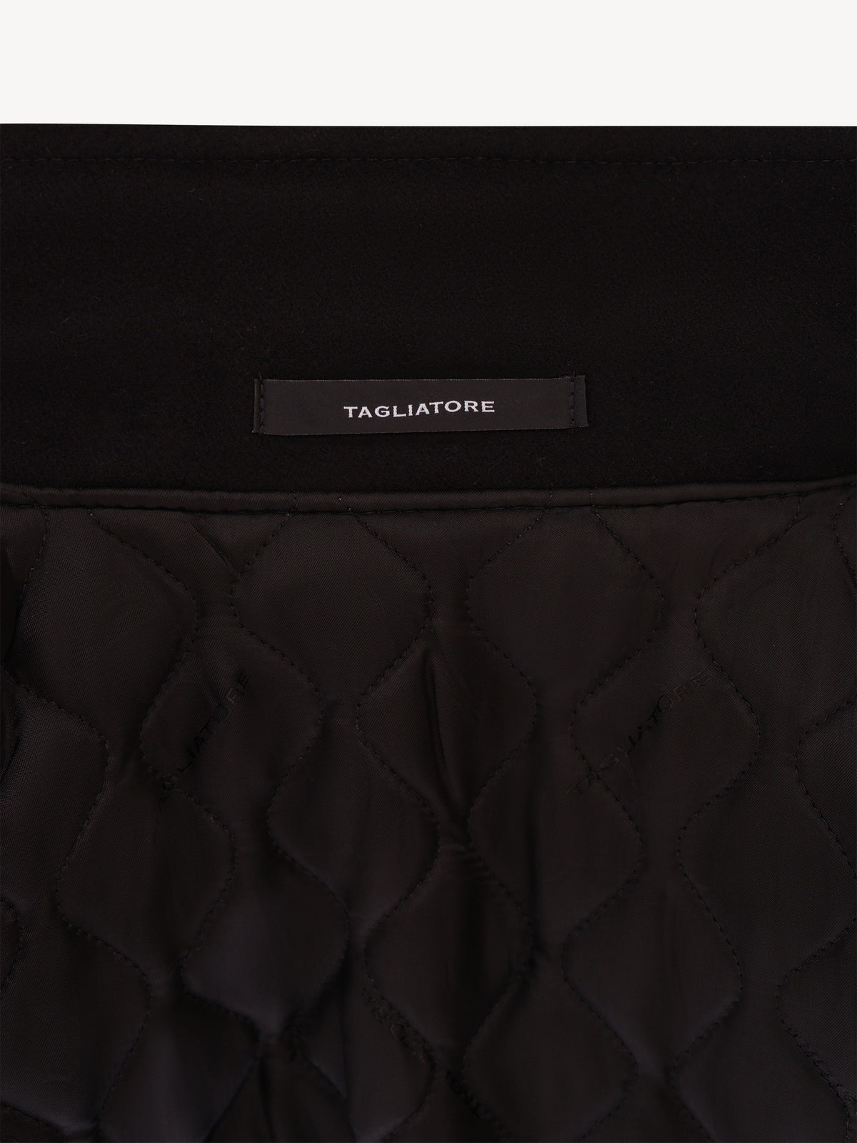 Tagliatore Jas van Wol En Cashmere - Zwart