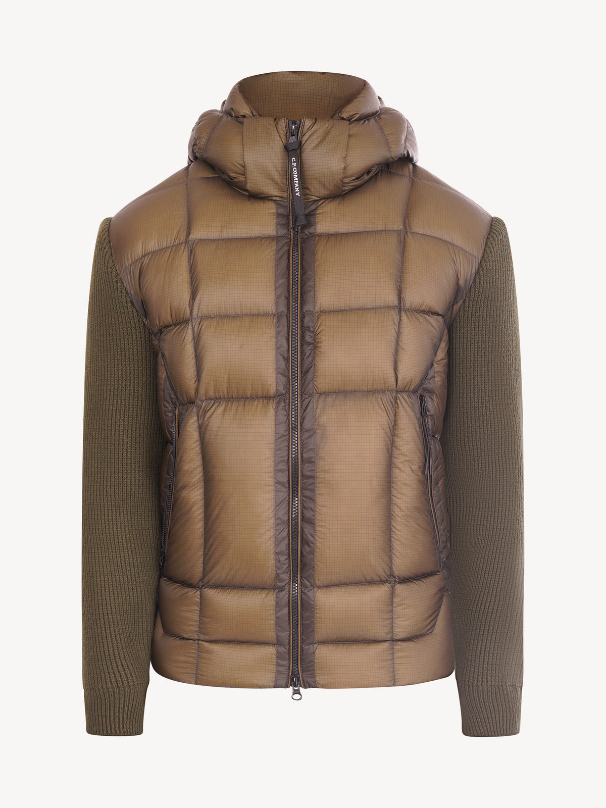 C.P. Company Extrafine Merino Wool Mixed Goggle Sweater - Ivy Green