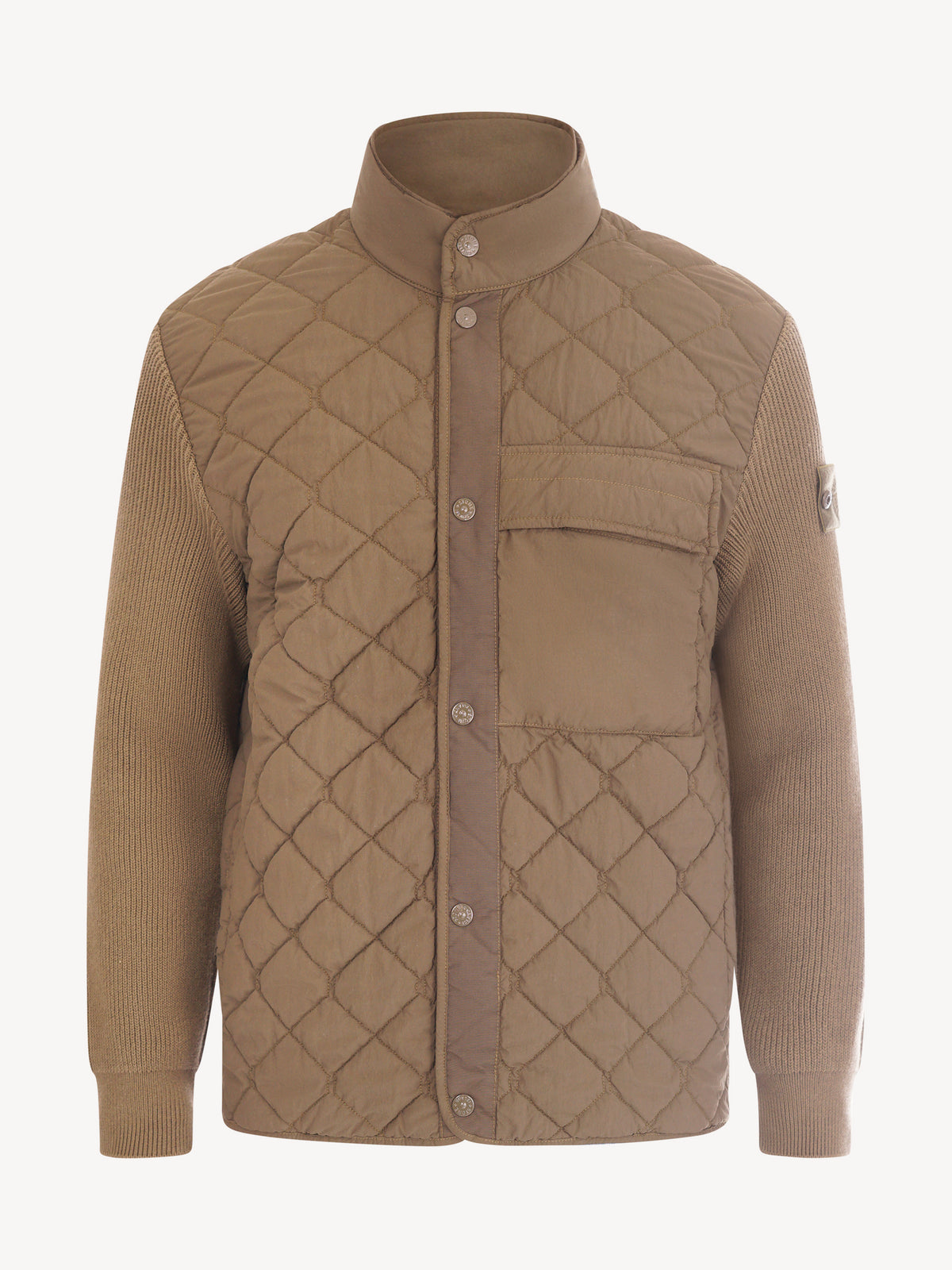 Stone Island Nylon Smerigliato S.I. Ghost Jack - Legergroen
