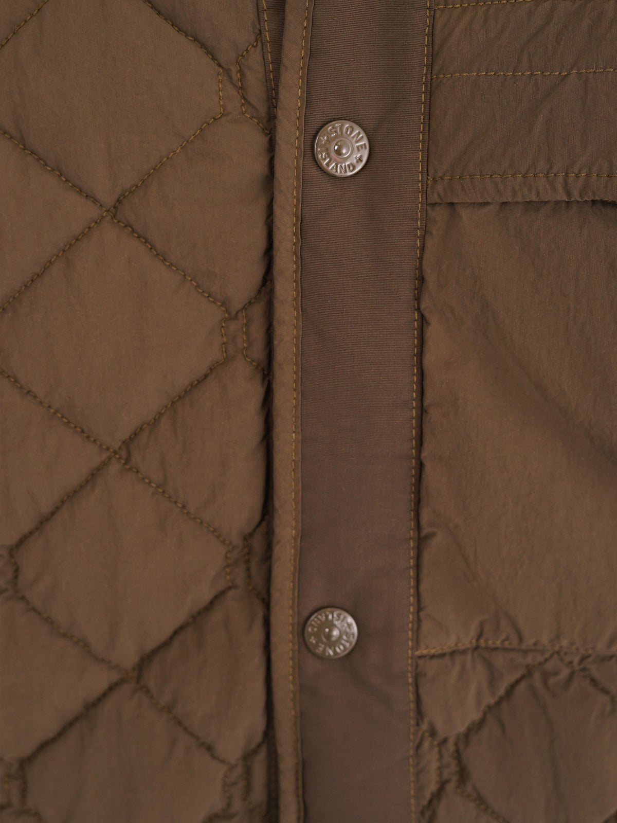 Stone Island Nylon Smerigliato S.I. Ghost Jack - Legergroen