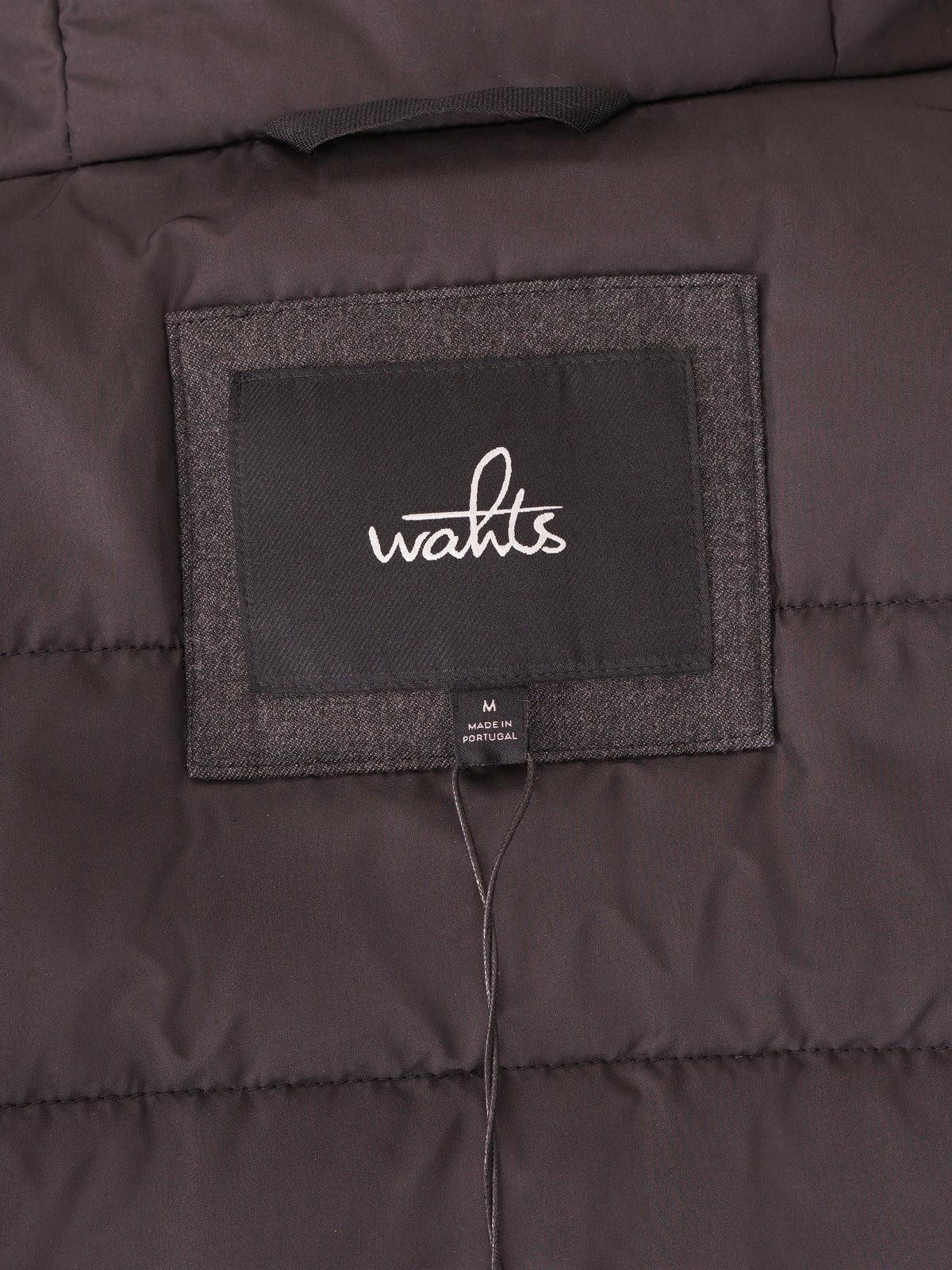 Wahts Rodan Soft Wool Hooded Commuter Jacket - Antraciet