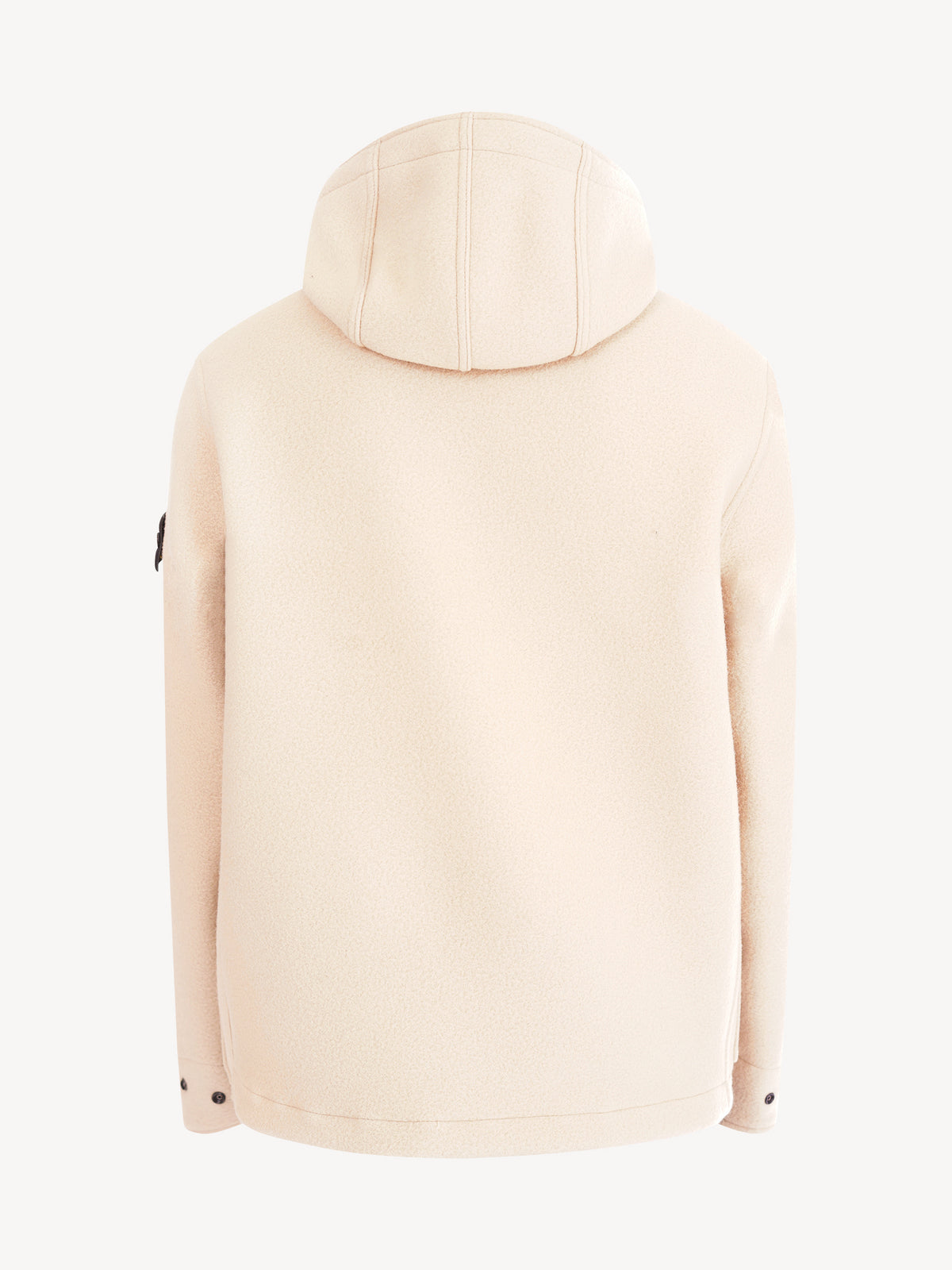 Stone Island Heavy Melton Korte Parka - Beige