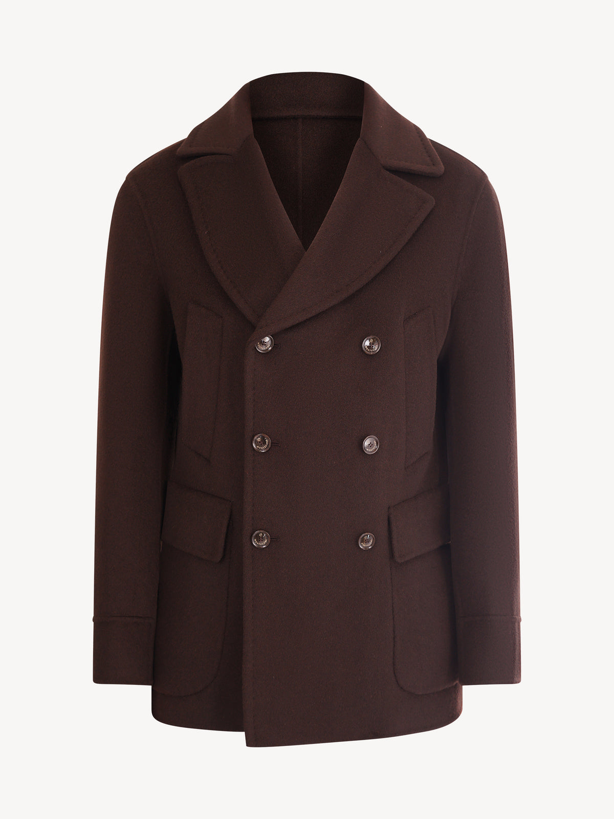 Montecore Double Breasted Coat - Bruin