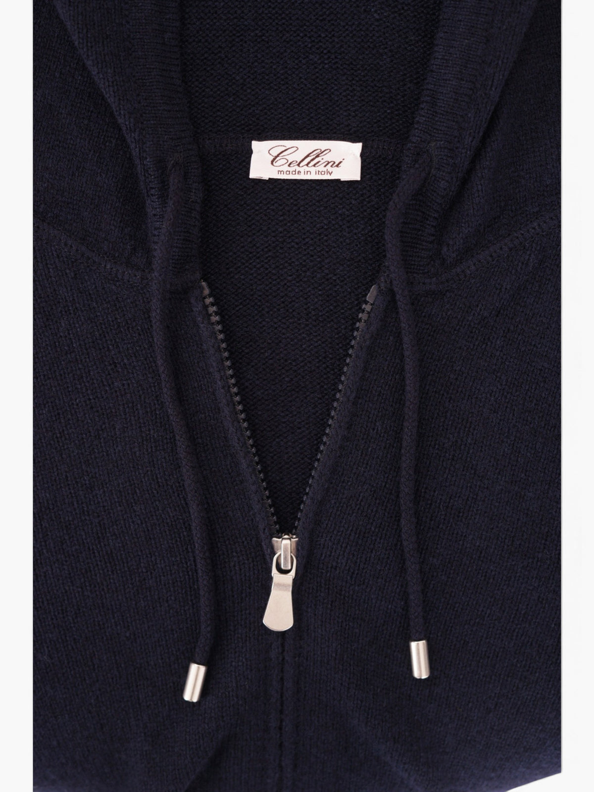 Cellini Hooded Cardigan - donkerblauw